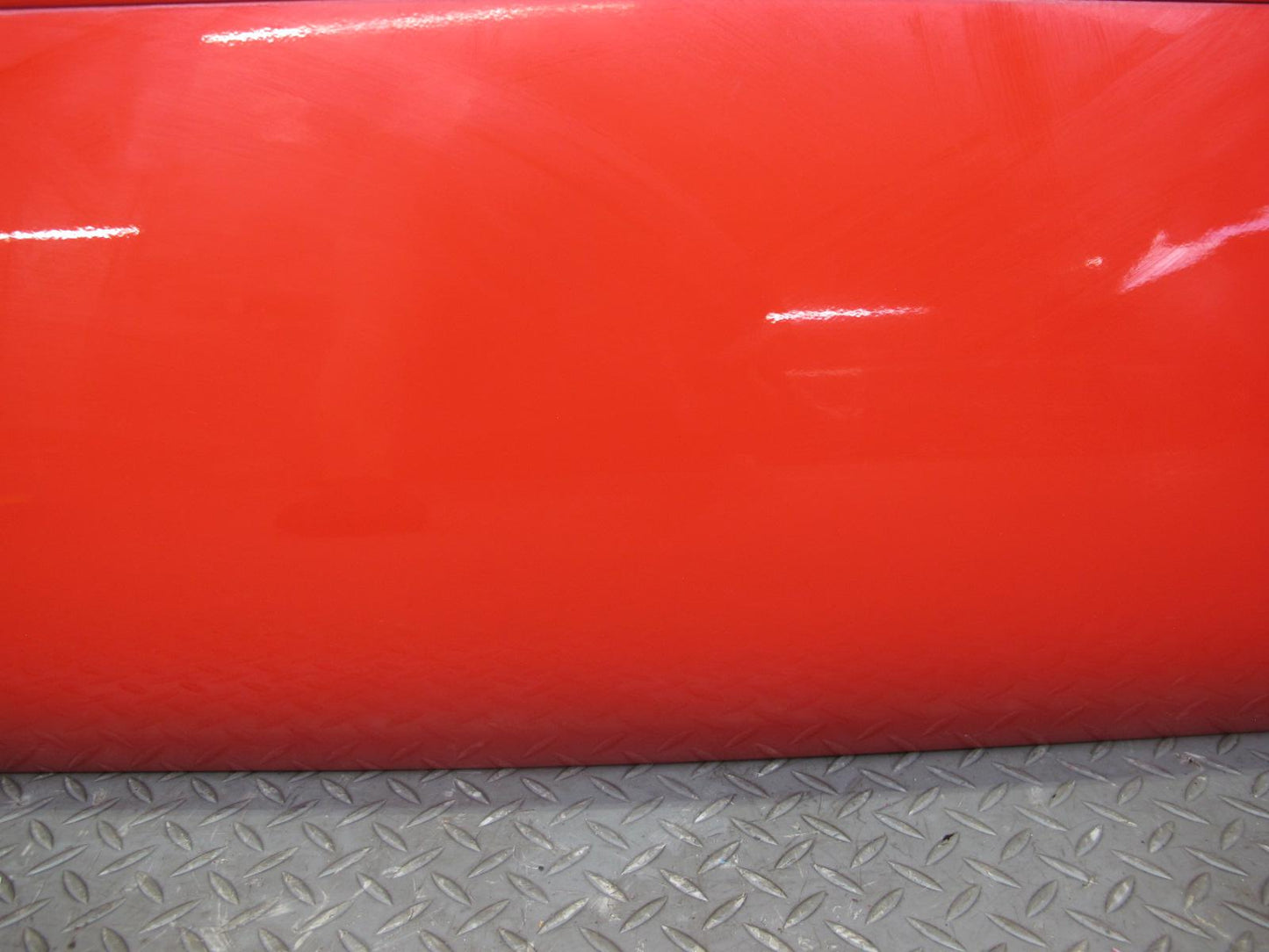 84-94 Chevrolet Corvette C4 Right Passenger Door Shell Panel RED w Molding OEM