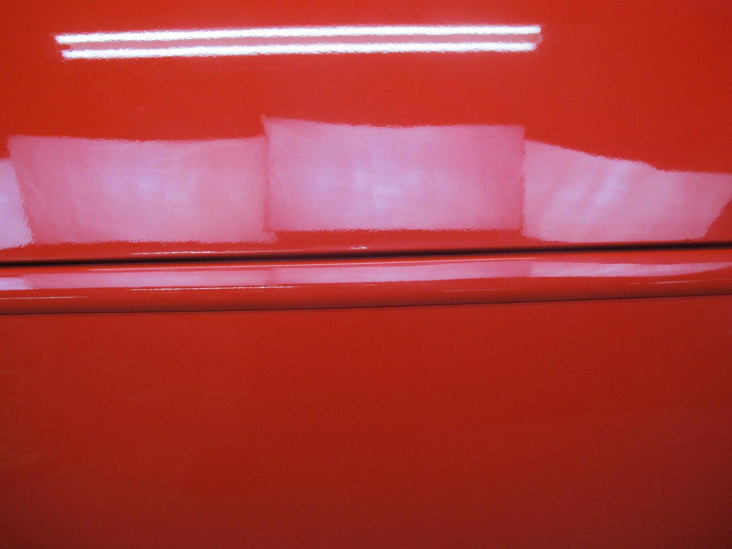 84-94 Chevrolet Corvette C4 Right Passenger Door Shell Panel RED w Molding OEM