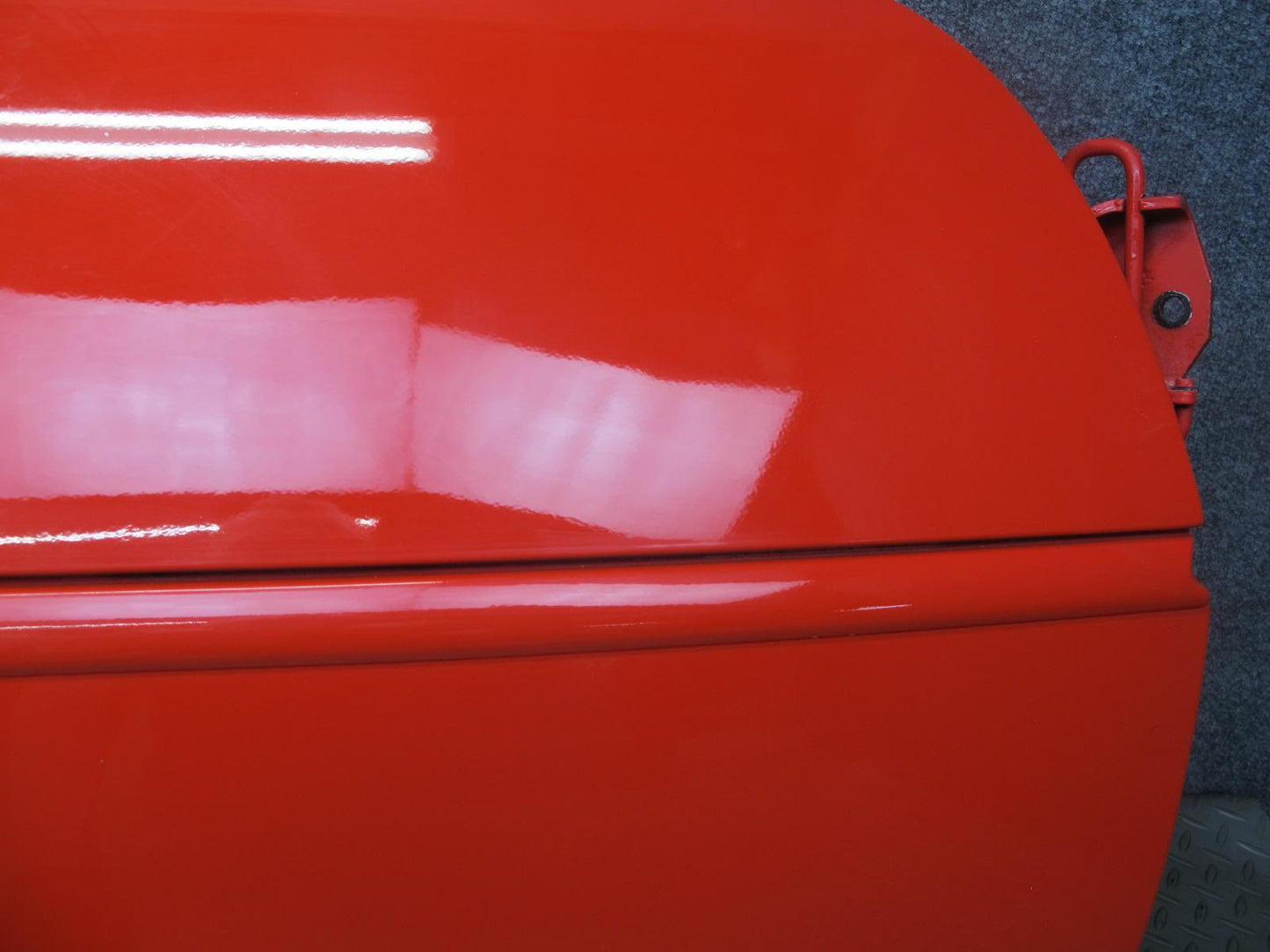 84-94 Chevrolet Corvette C4 Right Passenger Door Shell Panel RED w Molding OEM