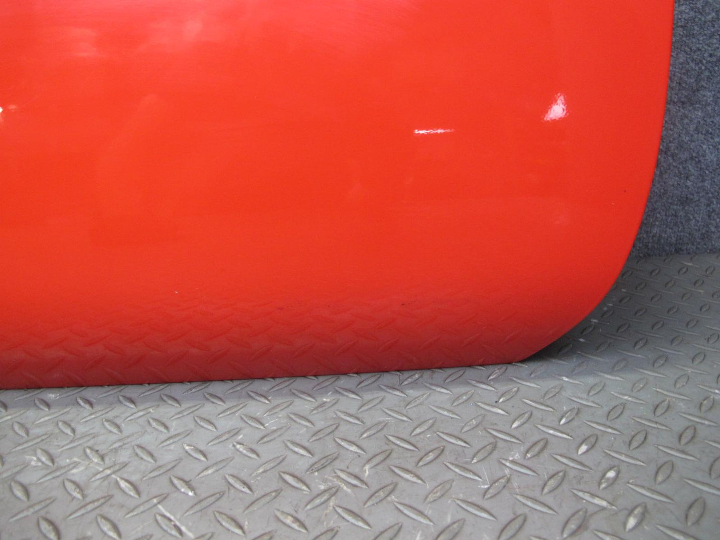 84-94 Chevrolet Corvette C4 Right Passenger Door Shell Panel RED w Molding OEM