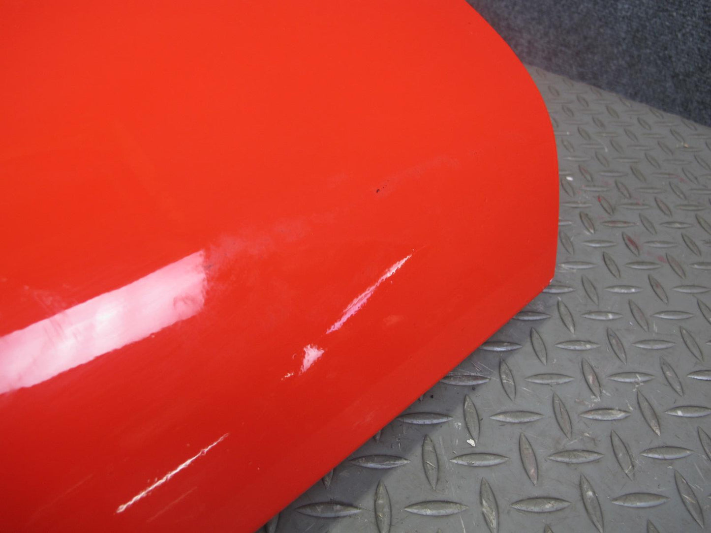 84-94 Chevrolet Corvette C4 Right Passenger Door Shell Panel RED w Molding OEM
