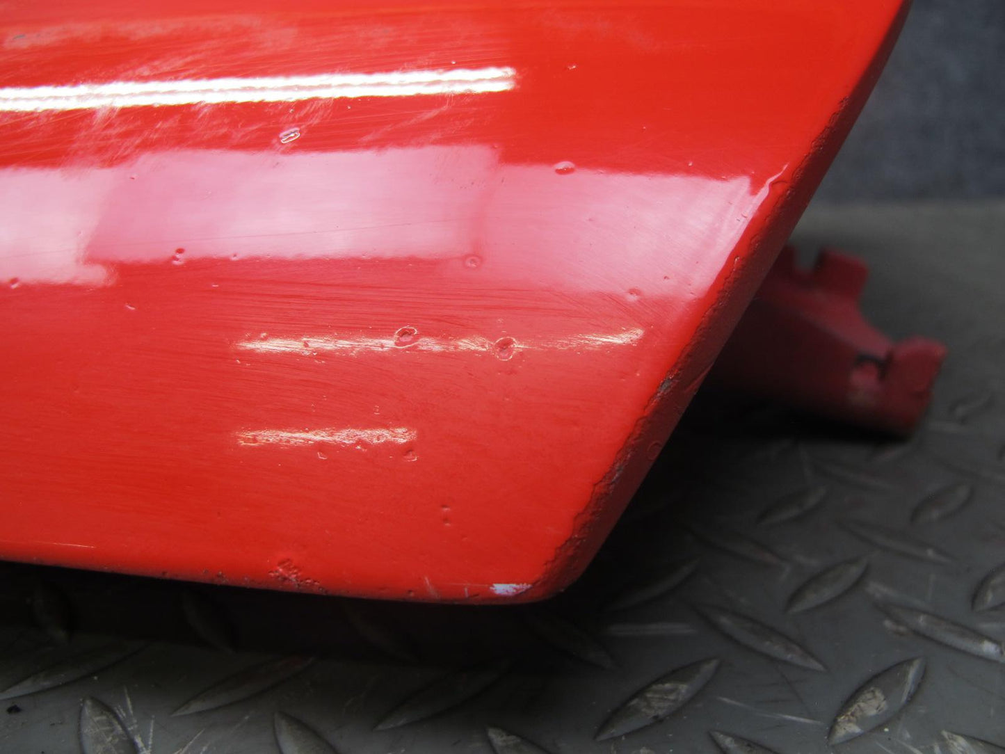 84-94 Chevrolet Corvette C4 Right Passenger Door Shell Panel RED w Molding OEM