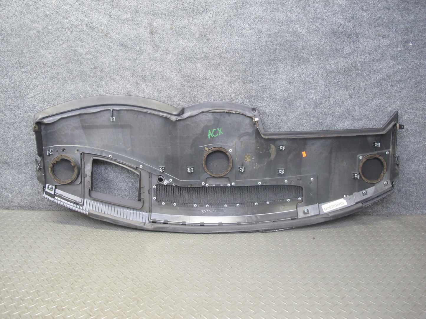 2004-2008 Cadillac XLR Dashboard Upper Cover Trim Panel Black 10352098