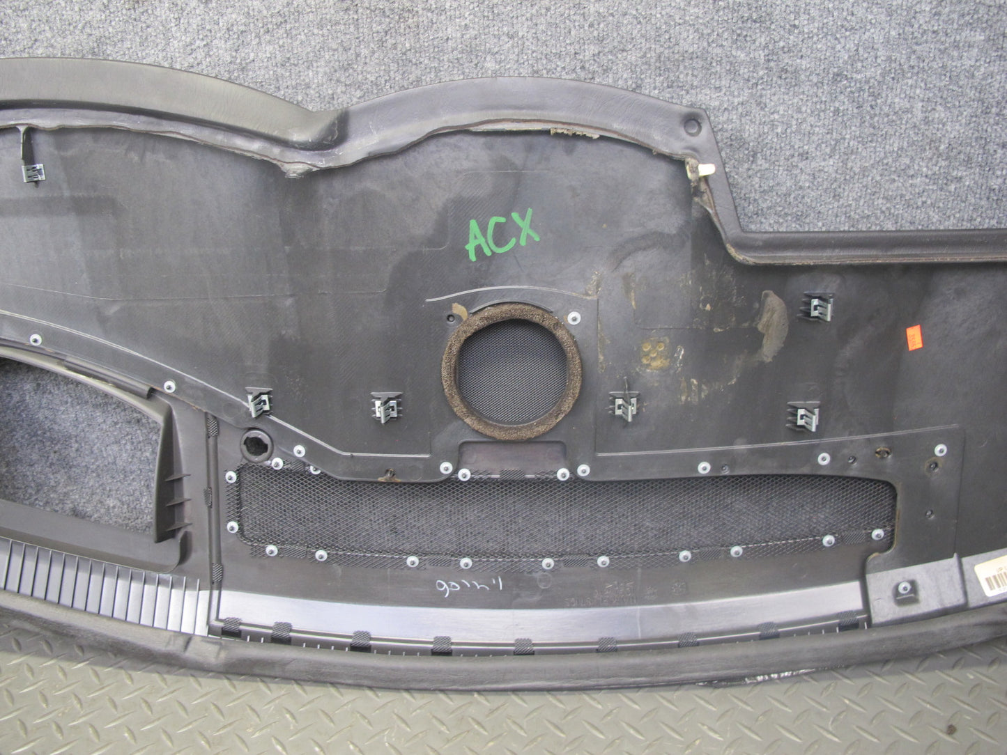 2004-2008 Cadillac XLR Dashboard Upper Cover Trim Panel Black 10352098