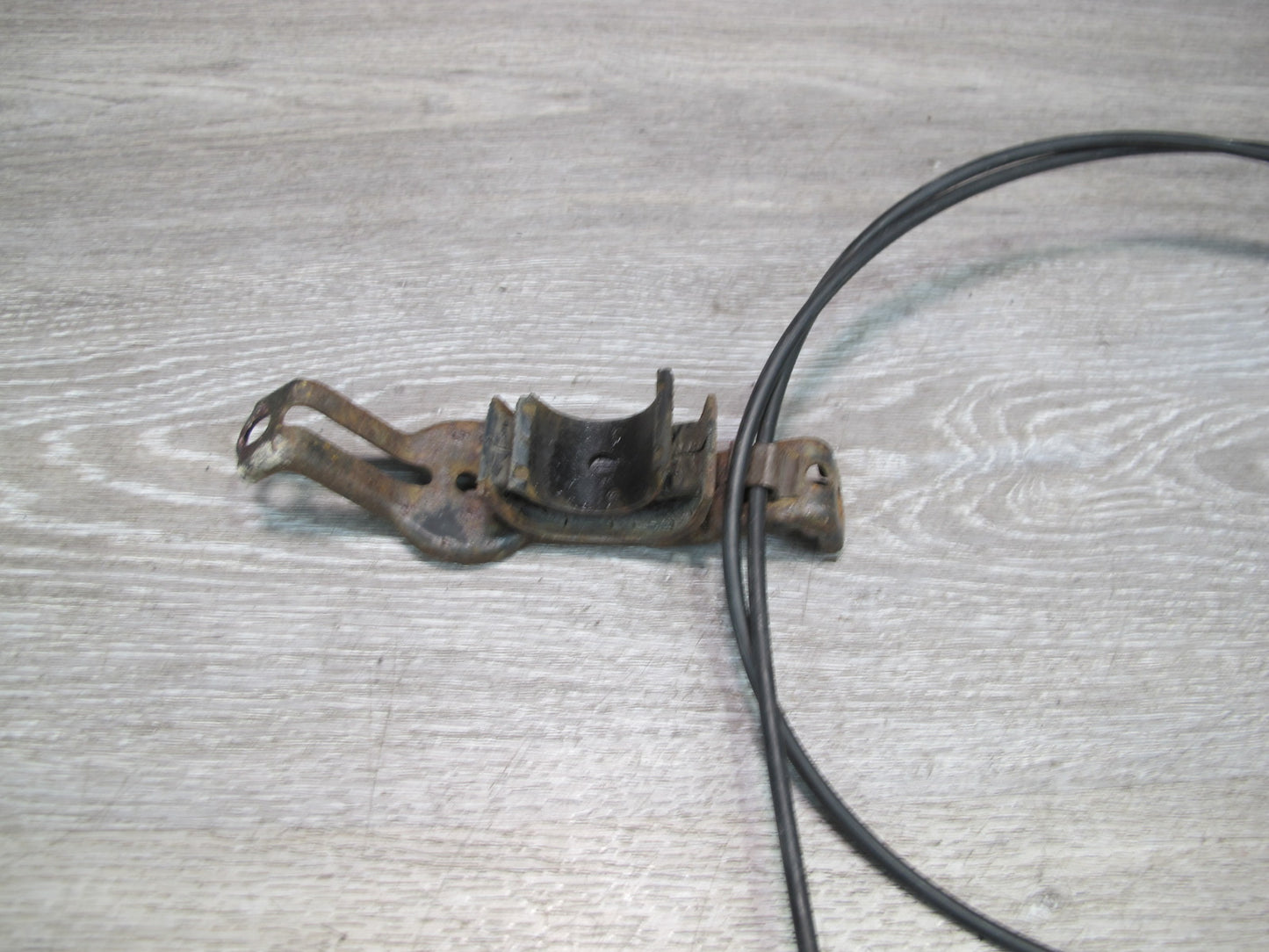 91-95 Toyota MR2 SW21L Front Frunk Trunk Hood Release Cable w Lock Latch OEM