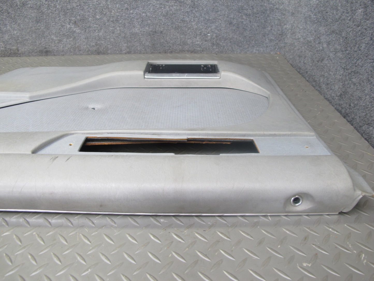 86-91 Mercedes W126 Set of 2 Rear Left & Right Door Interior Trim Panel OEM