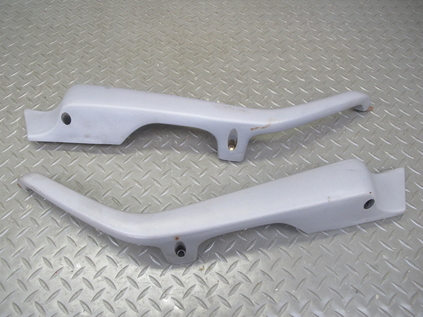 86-91 Mercedes W126 Set of 2 Rear Left & Right Door Interior Trim Panel OEM