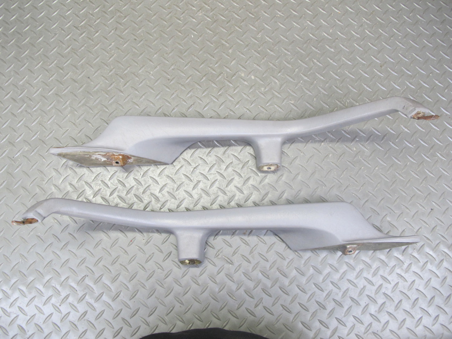 86-91 Mercedes W126 Set of 2 Rear Left & Right Door Interior Trim Panel OEM