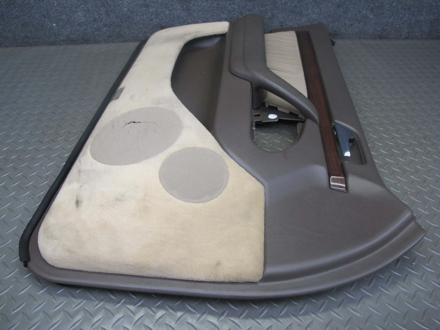 94-99 Mercedes W140 Sedan Front Left & Right Door Interior Trim Panel Set OEM