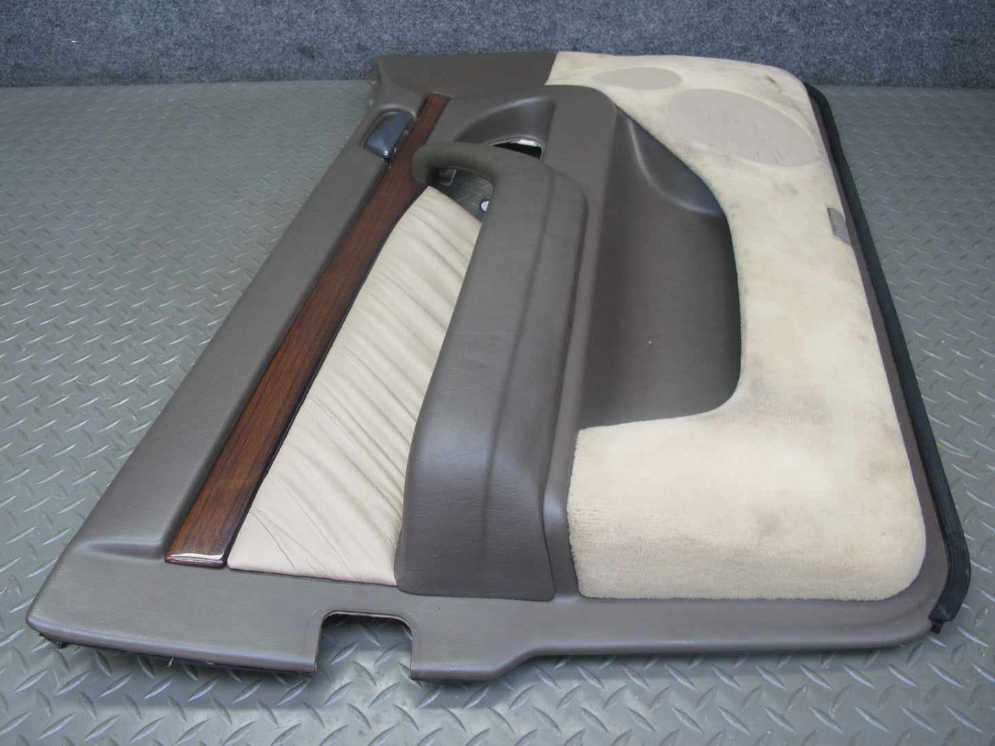 94-99 Mercedes W140 Sedan Front Left & Right Door Interior Trim Panel Set OEM