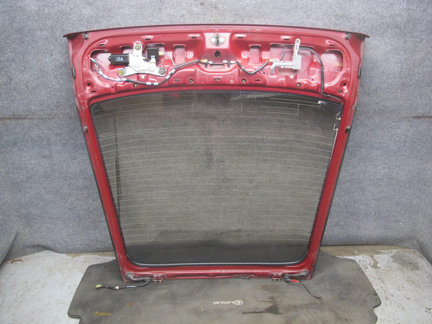 86-92 Toyota Supra MK3 NA Rear Trunk Lid Hatch Liftgate Tailgate w Glass OEM