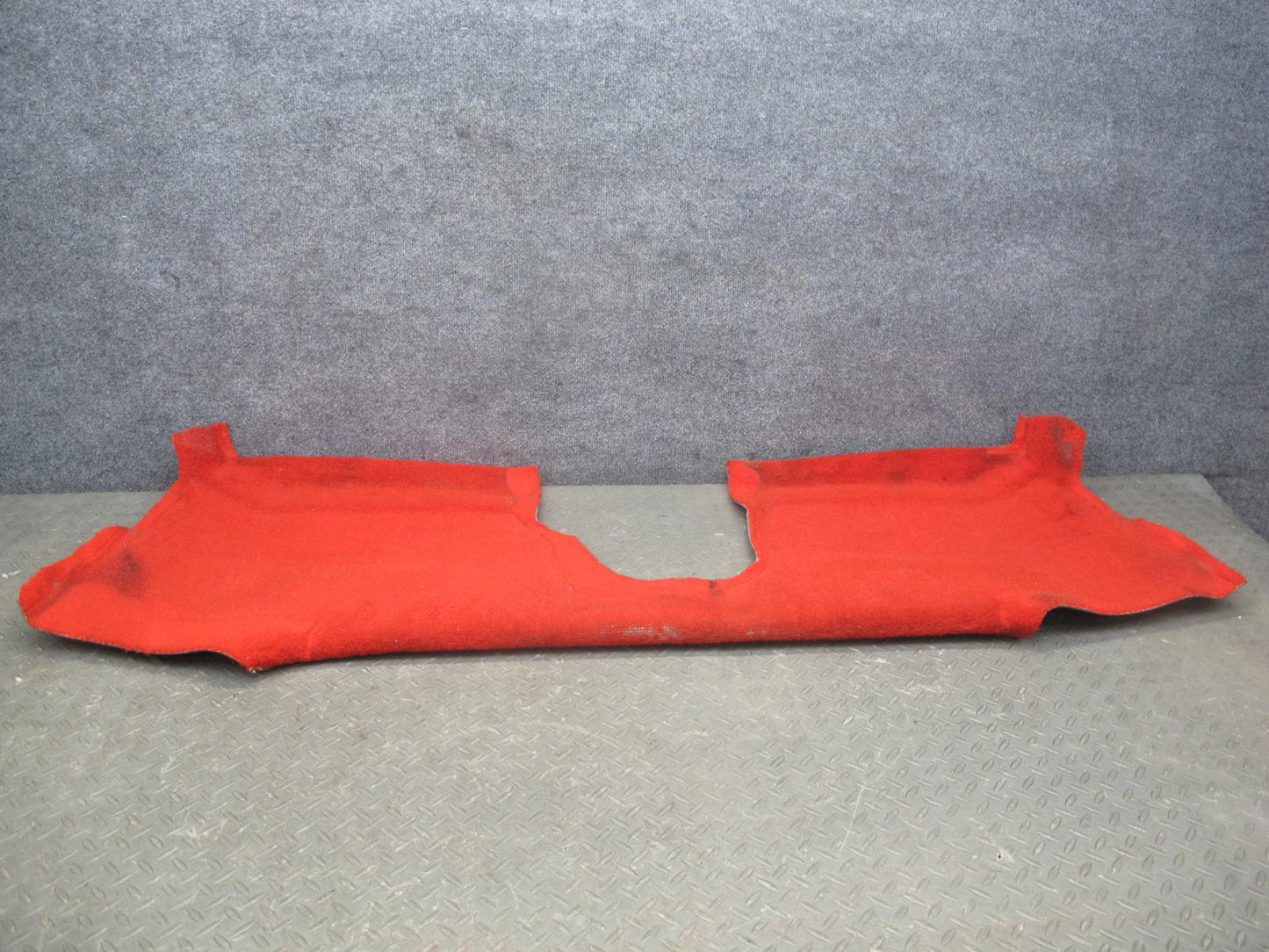 90-93 Chevrolet Corvette C4 Carpet Floor MAT Center Console Cover Set RED OEM