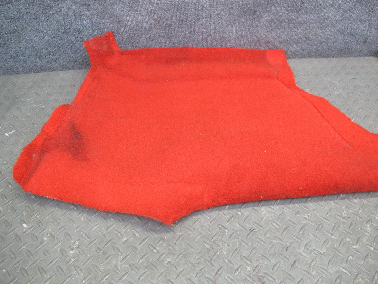 90-93 Chevrolet Corvette C4 Carpet Floor MAT Center Console Cover Set RED OEM