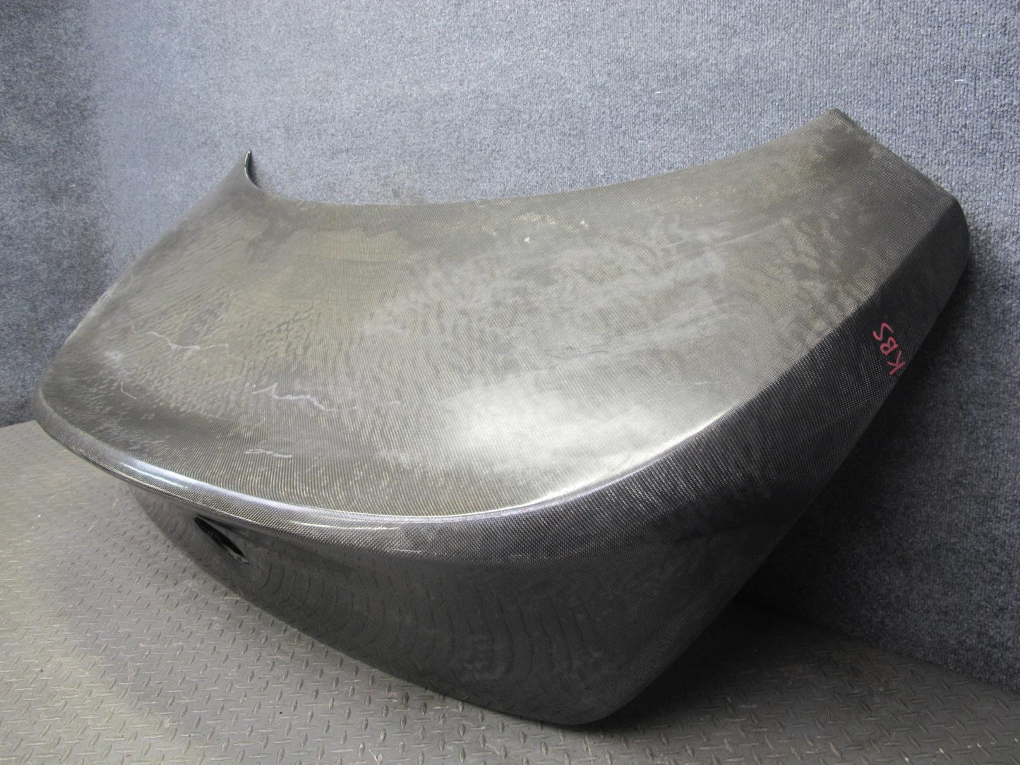 2006-2010 BMW E63 Coupe Aftermarket Rear Trunk Lid Carbon Fiber Panel