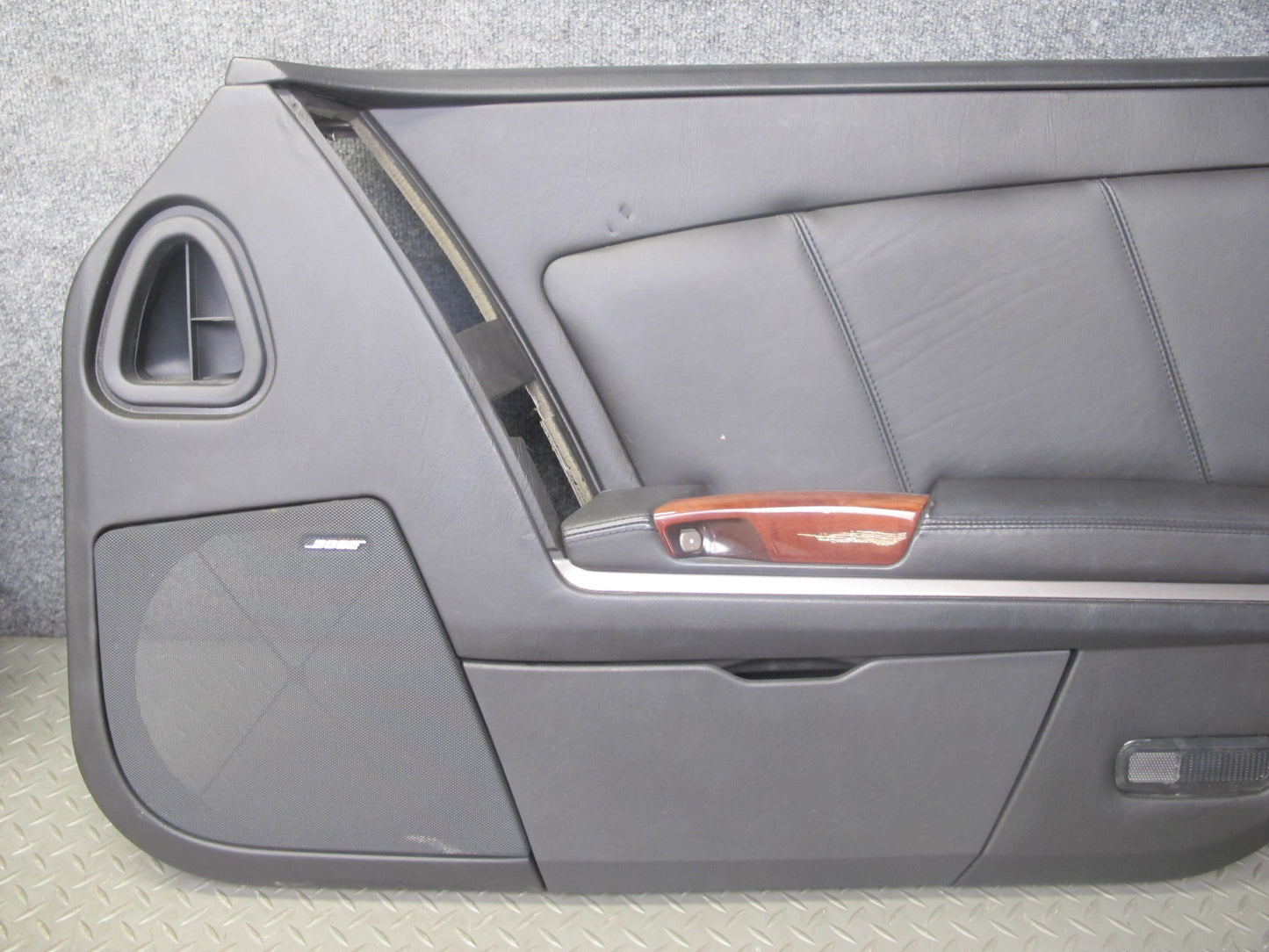 2004-2008 Cadillac XLR Front Left & Right Side Interior Door Panel Black Set