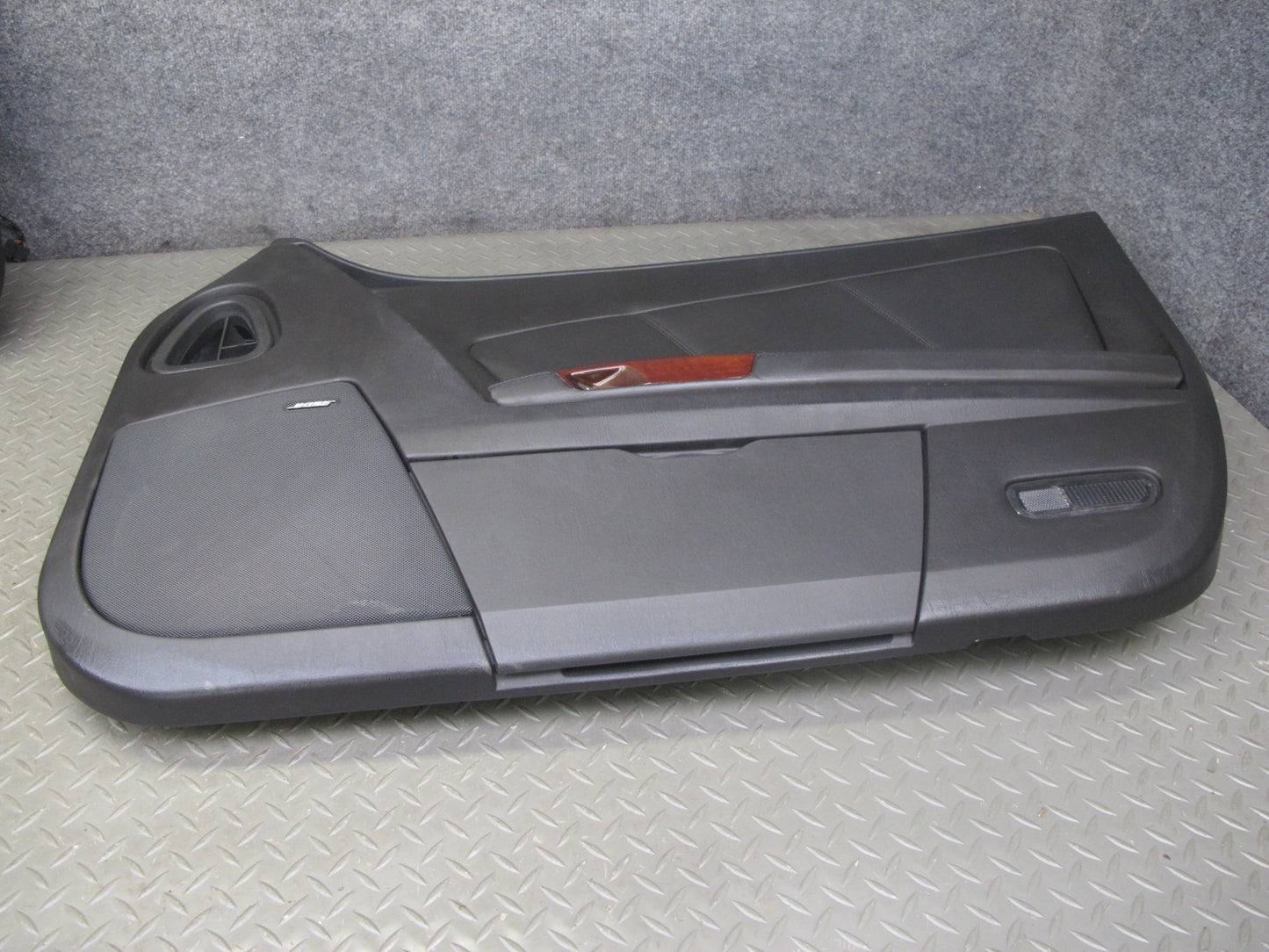 2004-2008 Cadillac XLR Front Left & Right Side Interior Door Panel Black Set