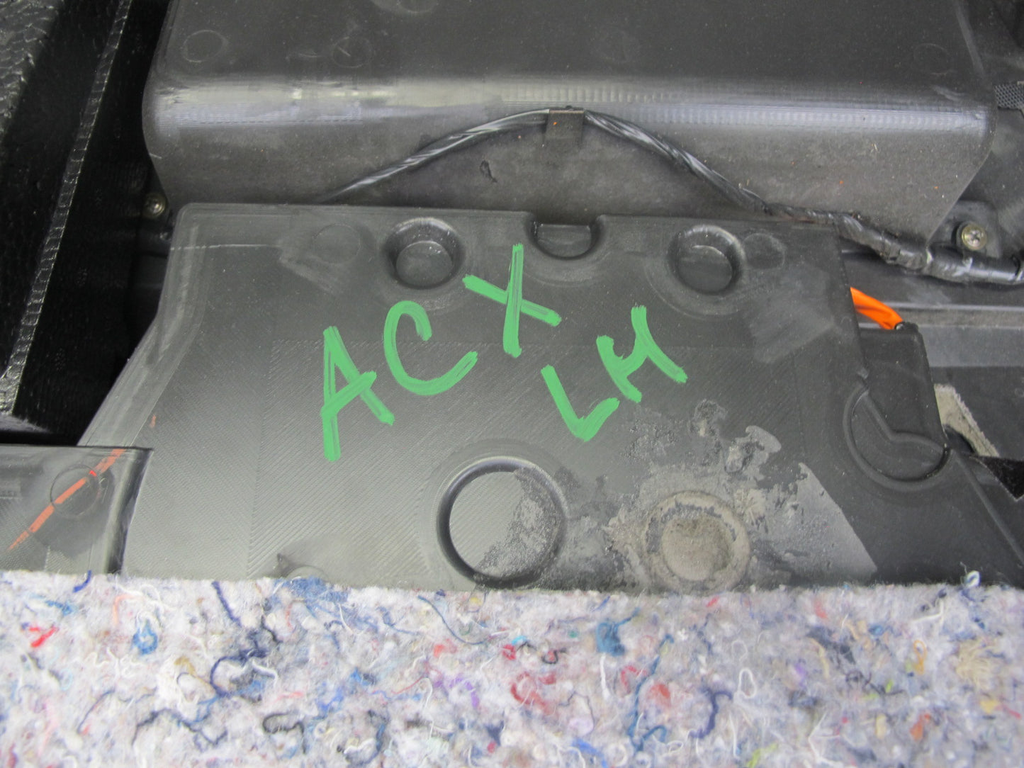 2004-2008 Cadillac XLR Front Left & Right Side Interior Door Panel Black Set