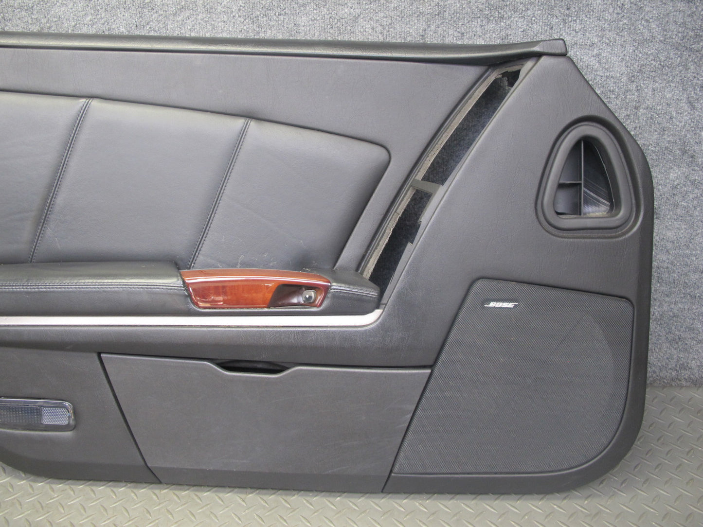 2004-2008 Cadillac XLR Front Left & Right Side Interior Door Panel Black Set