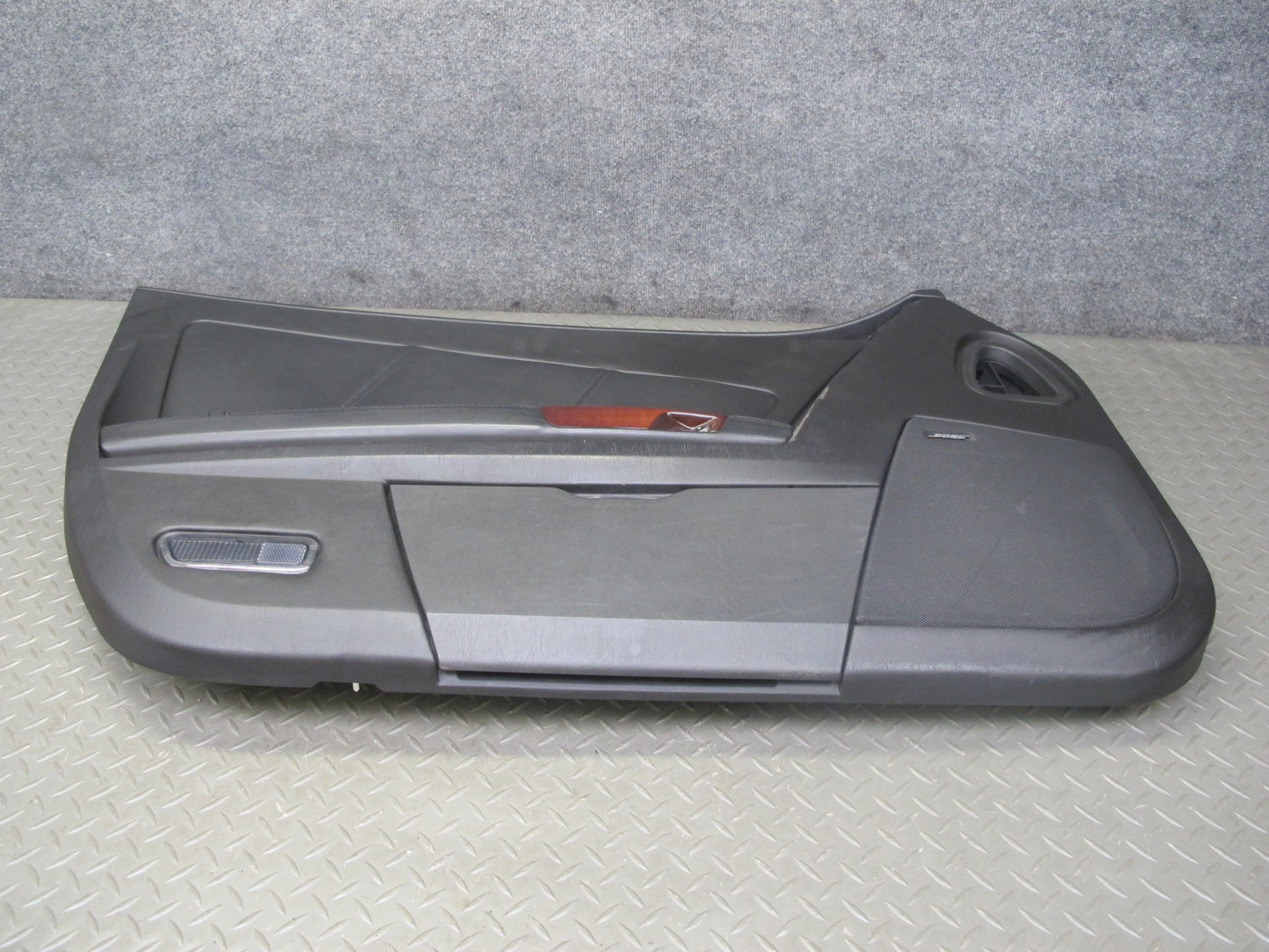 2004-2008 Cadillac XLR Front Left & Right Side Interior Door Panel Black Set