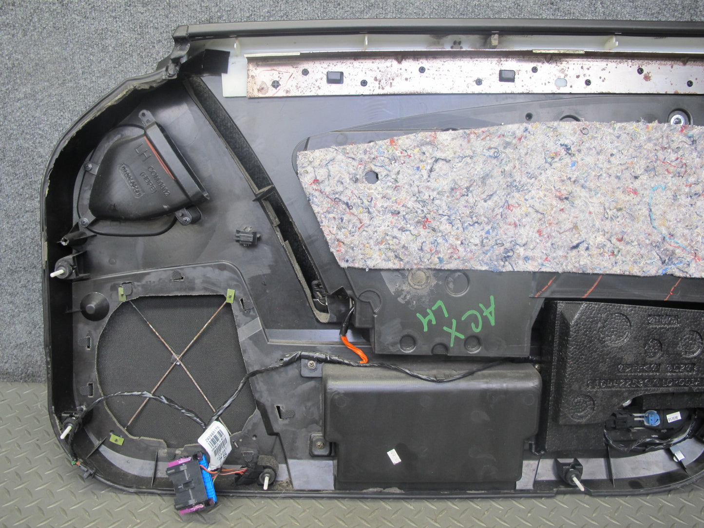 2004-2008 Cadillac XLR Front Left & Right Side Interior Door Panel Black Set