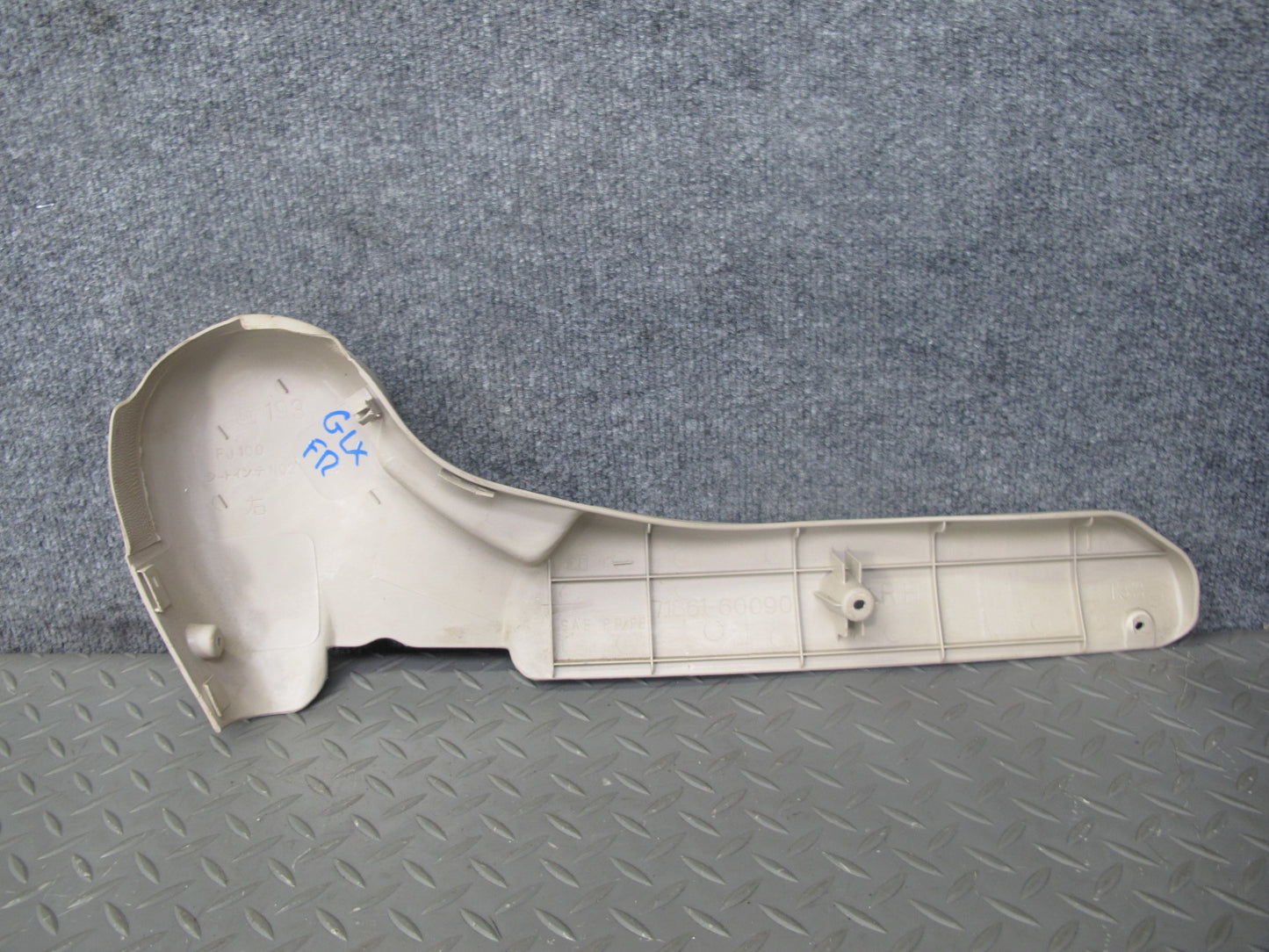 2003-2007 Lexus J100 LX470 Front Right Side Seat Trim Cover Panel W/ Switch Set