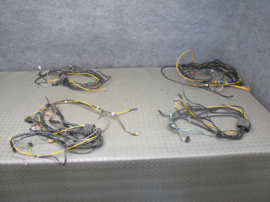 86-91 Mercedes W126 Set of 4 Front & Rear Door Wire Wiring Harness OEM