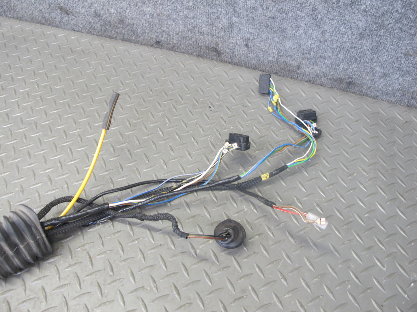 86-91 Mercedes W126 Set of 4 Front & Rear Door Wire Wiring Harness OEM