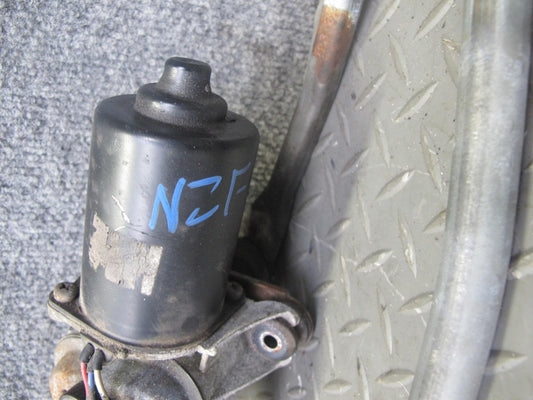 90-96 Nissan Z32 300ZX 2+0 Windshield Wiper Transmission Linkage w Motor OEM