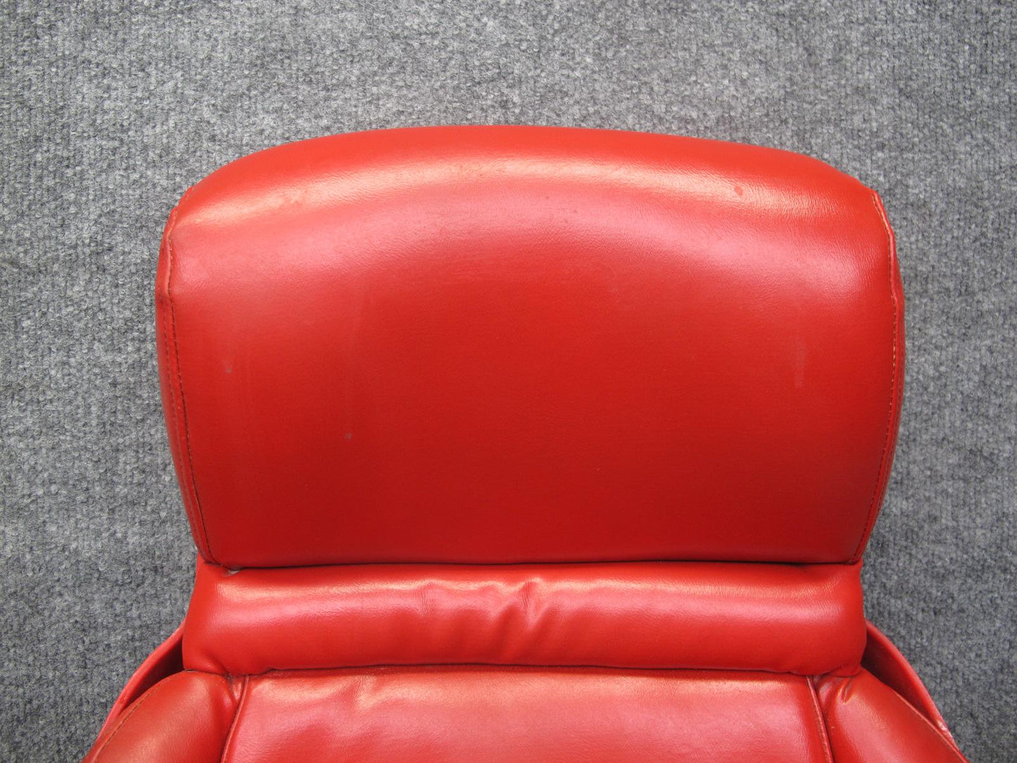 92-93 Chevrolet Corvette C4 Set of 2 Power Seat Leather Torch RED OEM