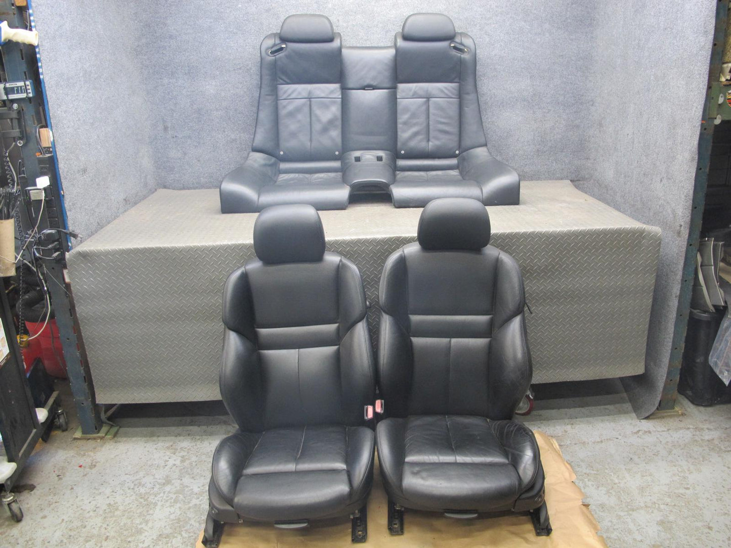 2006-2010 BMW E63 Coupe Front & Rear Sport Leather Seat Set