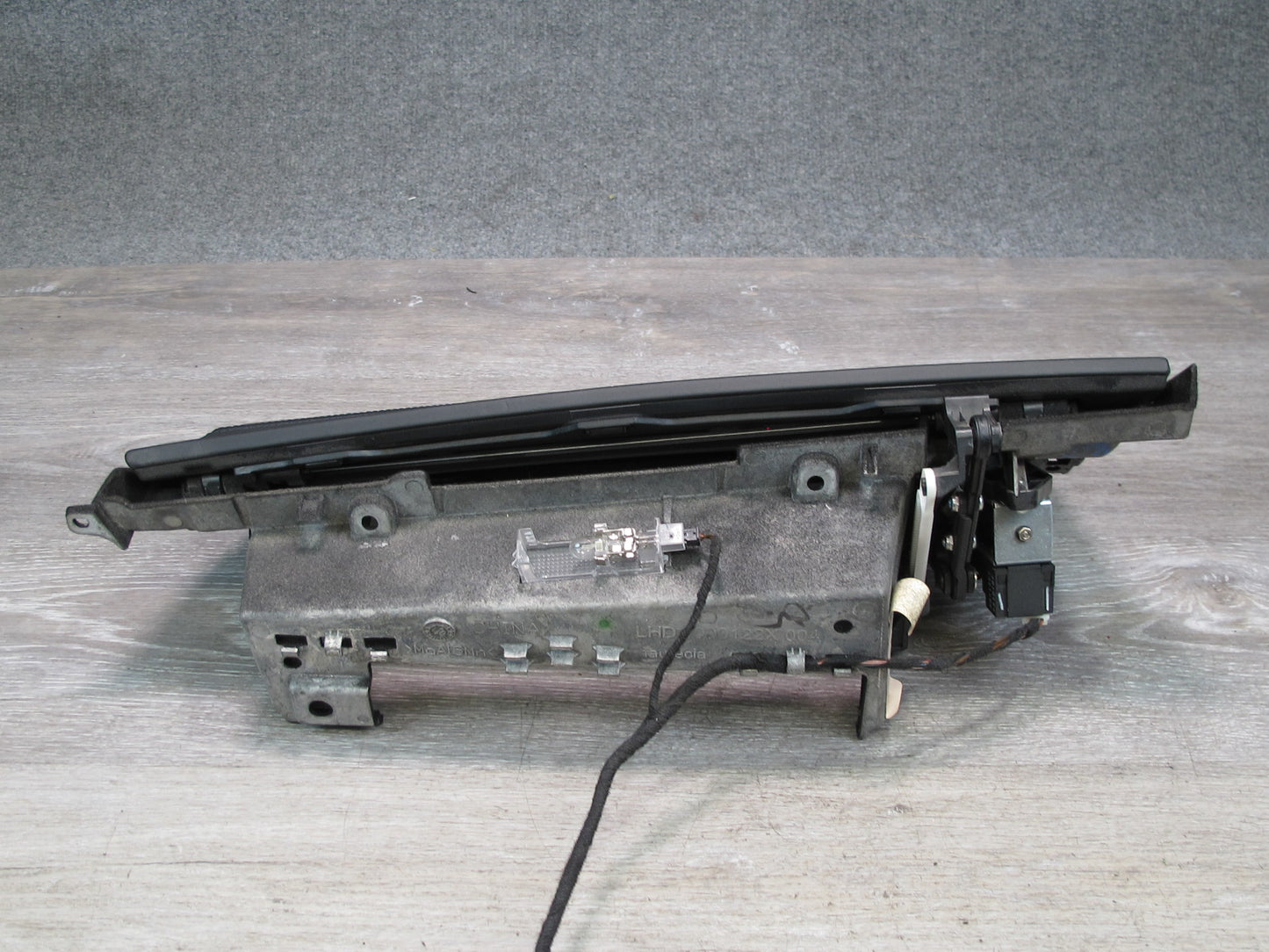 2010-2014 BMW E70 E71 E72 X5 X6 Interior Glove Box Storage Compartment Wood