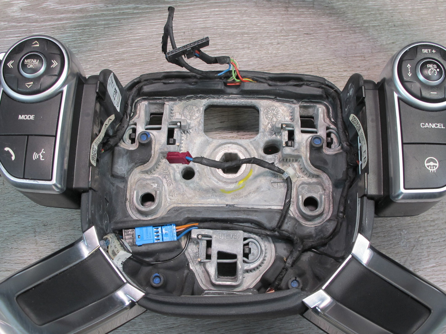 2013-2022 Land Range Rover L405 Leather Wood Steering w Controls & Paddles