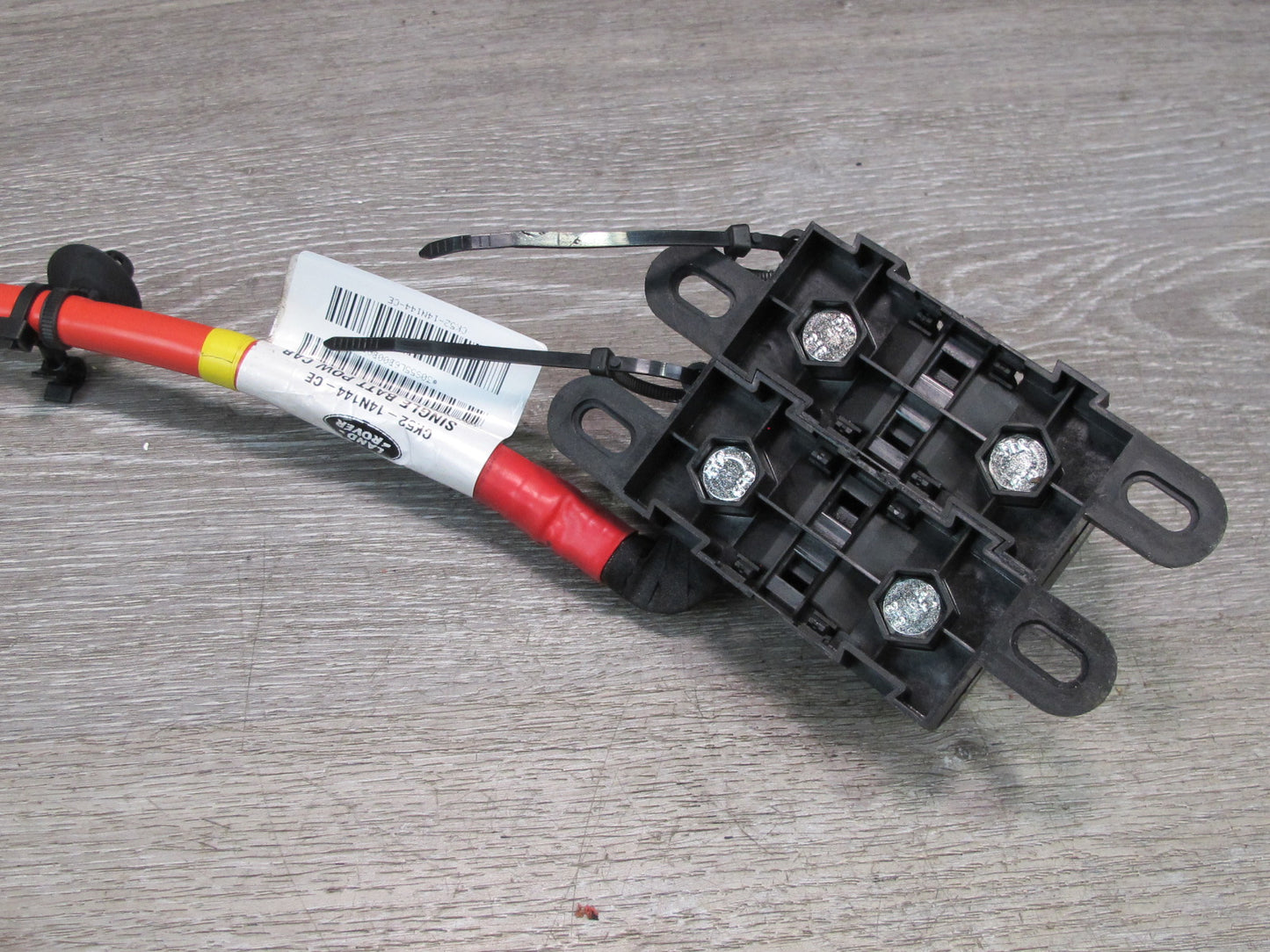 2013-2017 Range Rover L405 Battery Terminal Positive Cable w Fuse CK52-14N144-CE