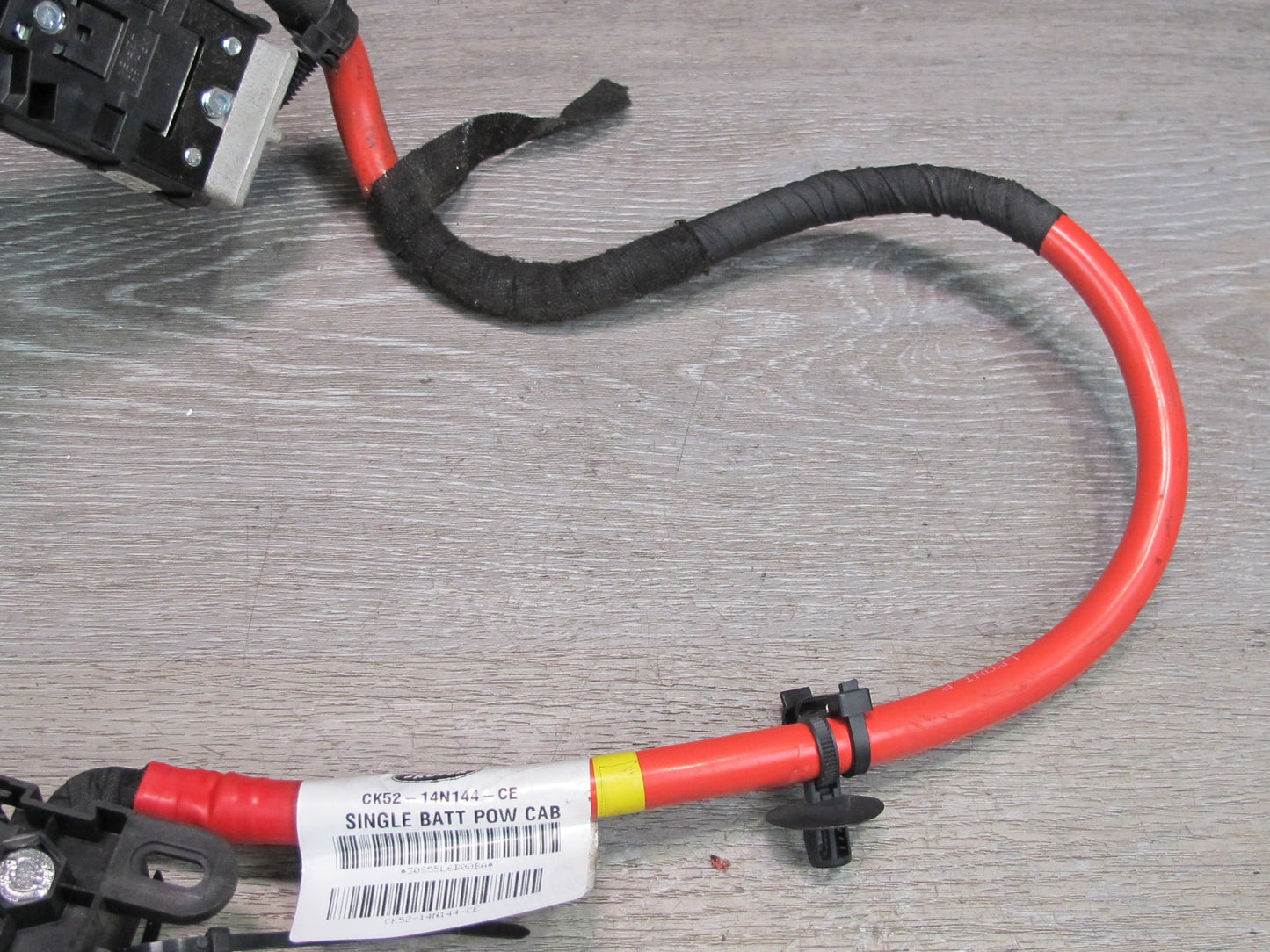 2013-2017 Range Rover L405 Battery Terminal Positive Cable w Fuse CK52-14N144-CE