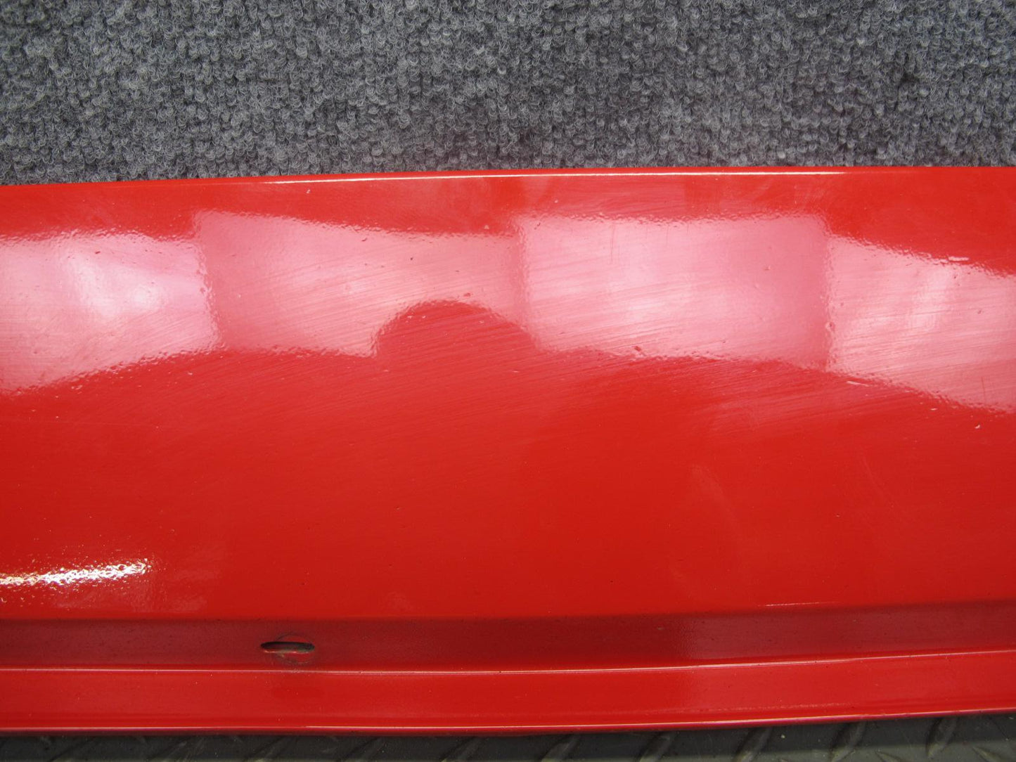 84-96 Chevrolet Corvette C4 Right Side Skirt Rocker Panel Torch RED OEM