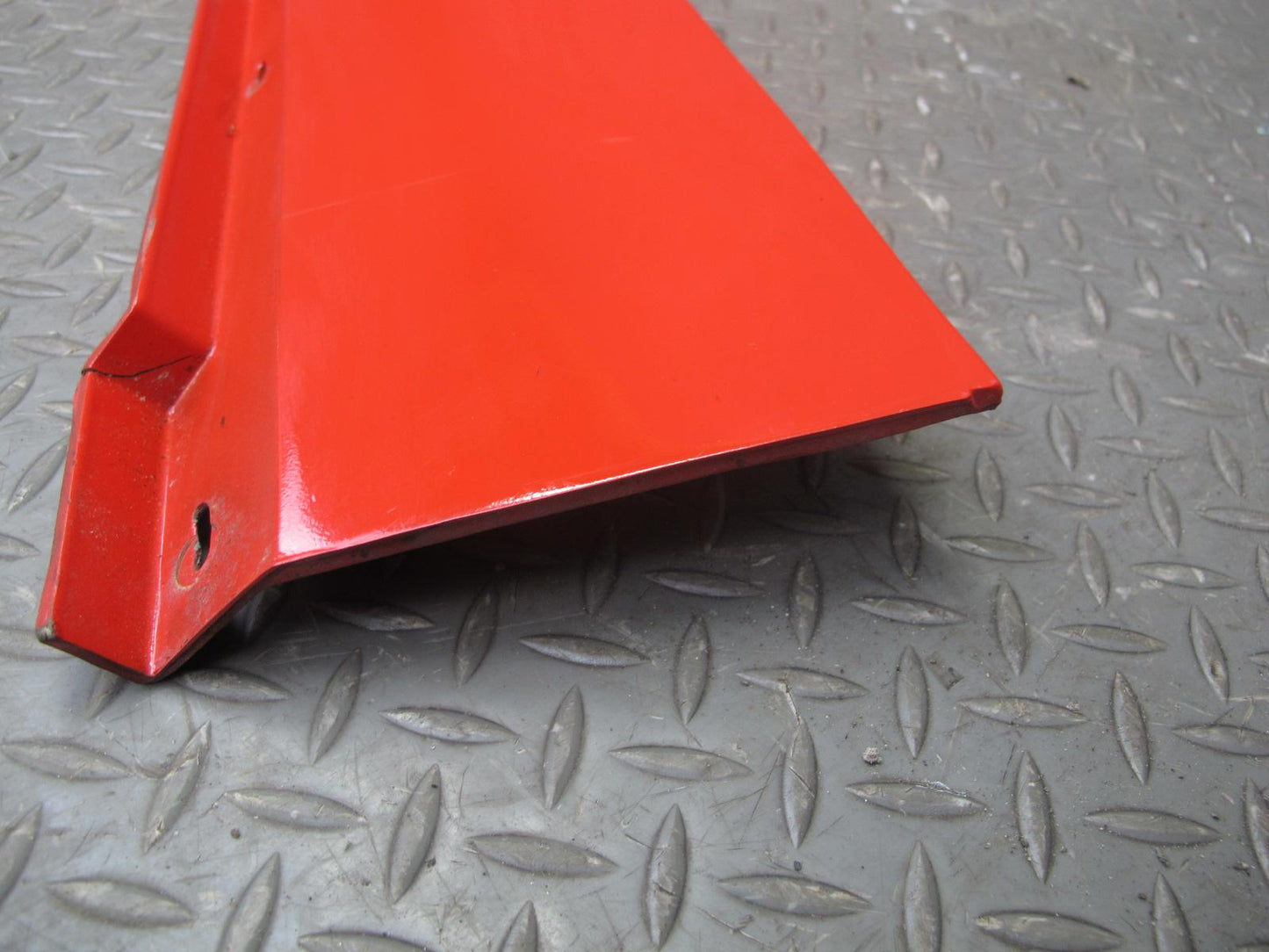 84-96 Chevrolet Corvette C4 Right Side Skirt Rocker Panel Torch RED OEM