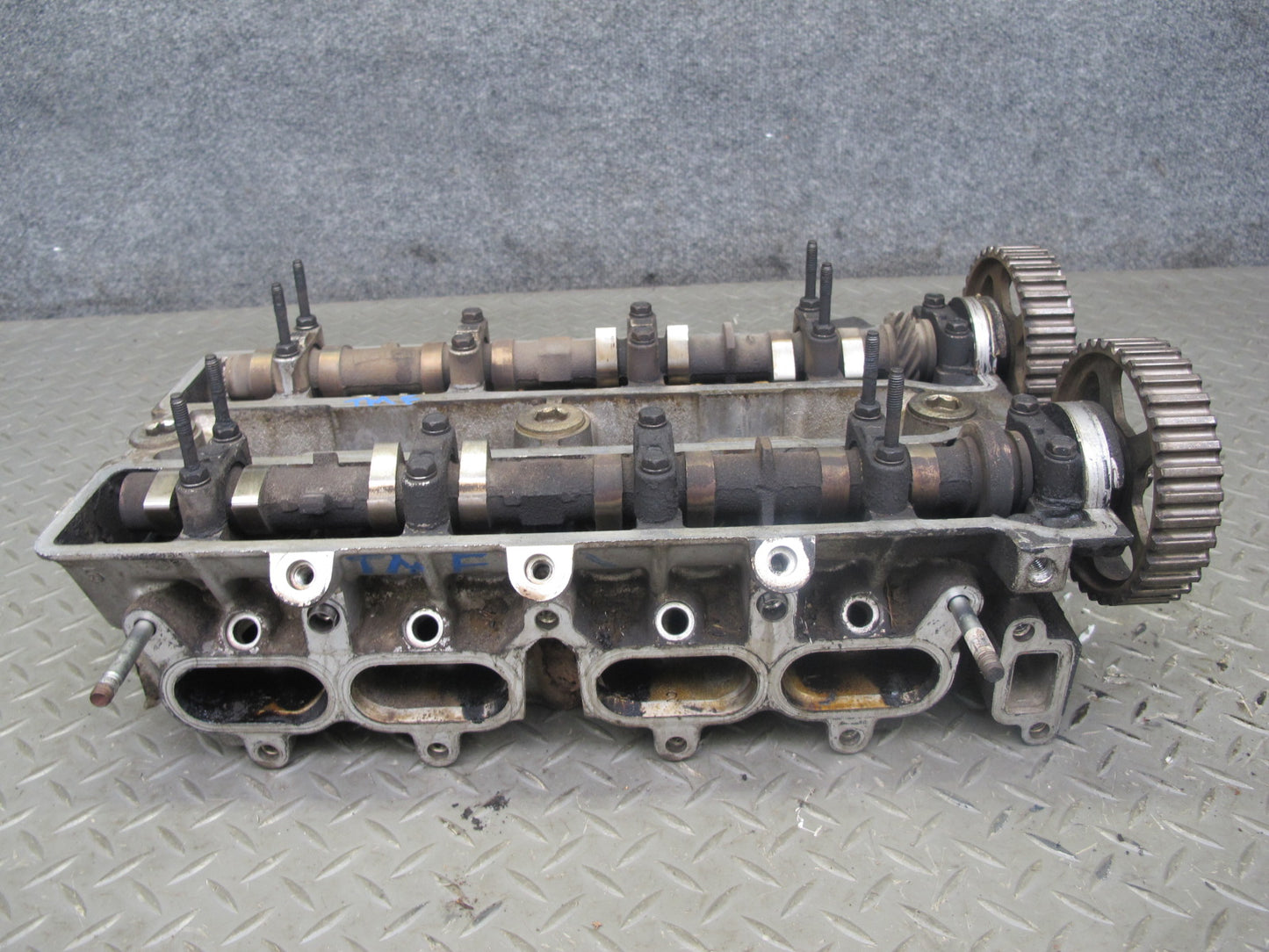 88-89 Toyota MR2 AW15 4AGELC Engine Cylinder Head w Camshafts 83K Miles OEM