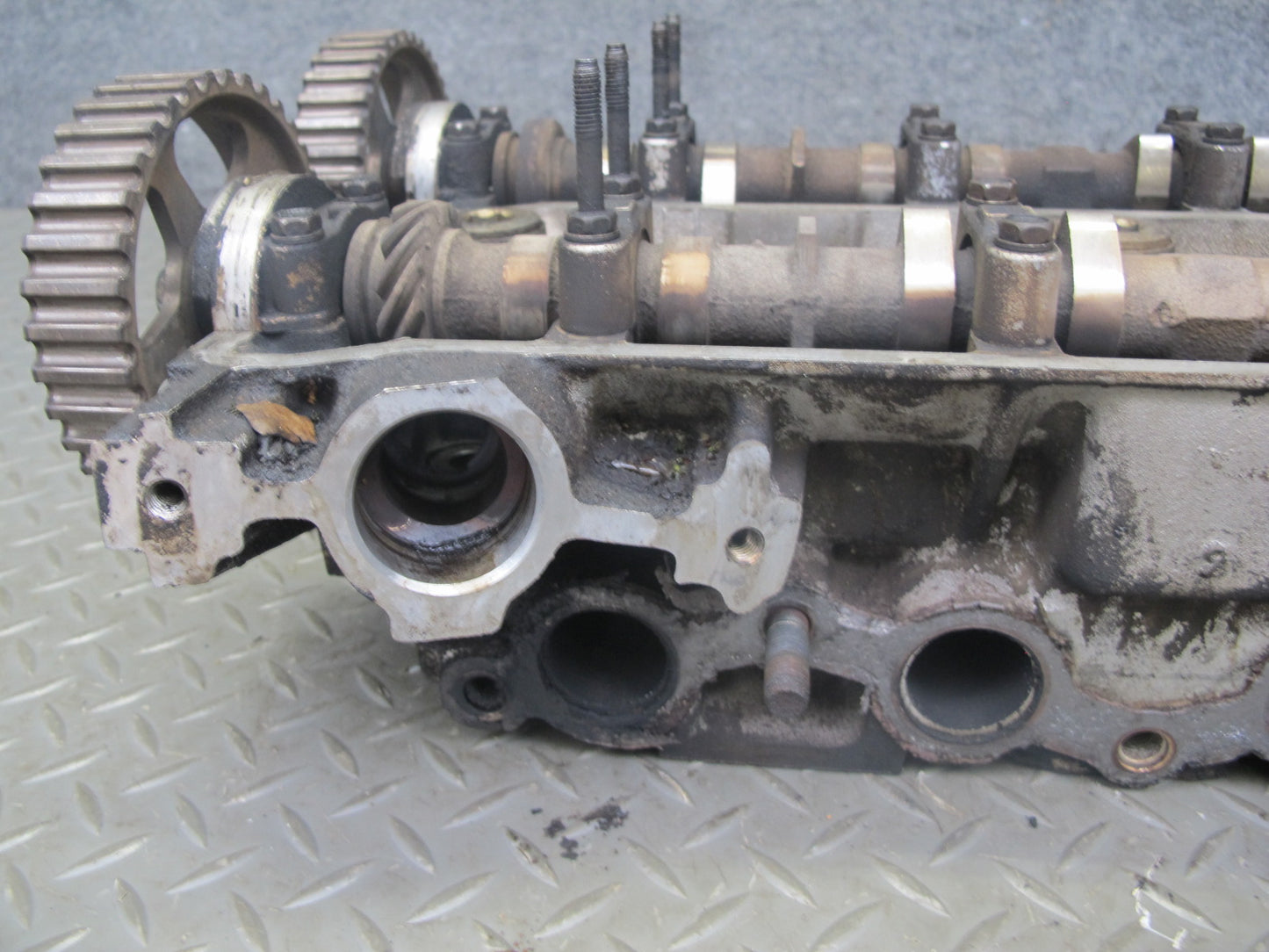 88-89 Toyota MR2 AW15 4AGELC Engine Cylinder Head w Camshafts 83K Miles OEM