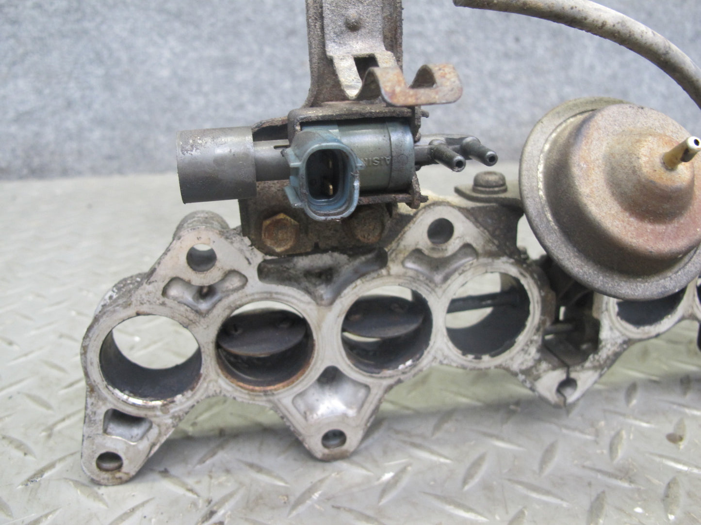 88-89 Toyota MR2 AW15 4AGELC Air Intake Tvis Butterfly Valve Plate 83K Miles OEM