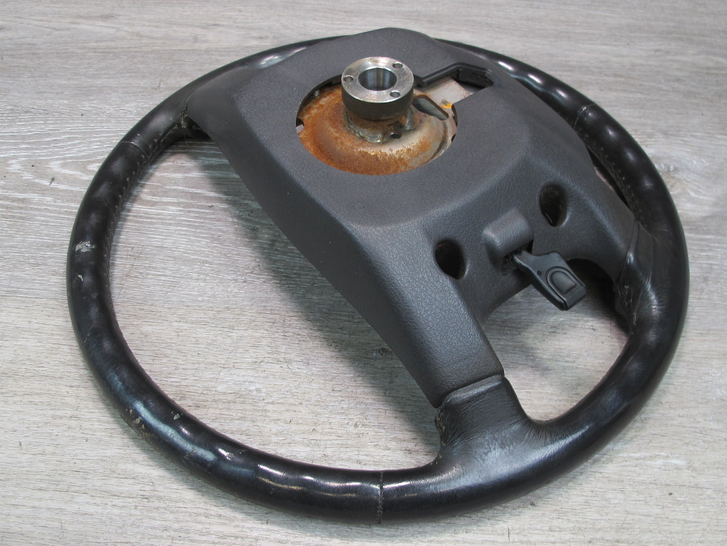 91-93 Mitsubishi 3000GT Dodge Stealth Leather Steering w Cruise Switch OEM