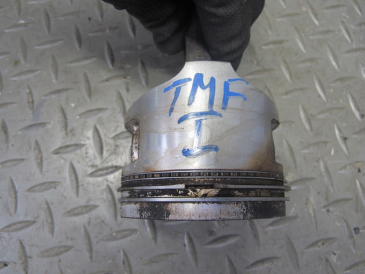 88-89 Toyota MR2 AW15 GT 4AGELC Set of 4 Engine Piston w Connecting Rod 83K OEM