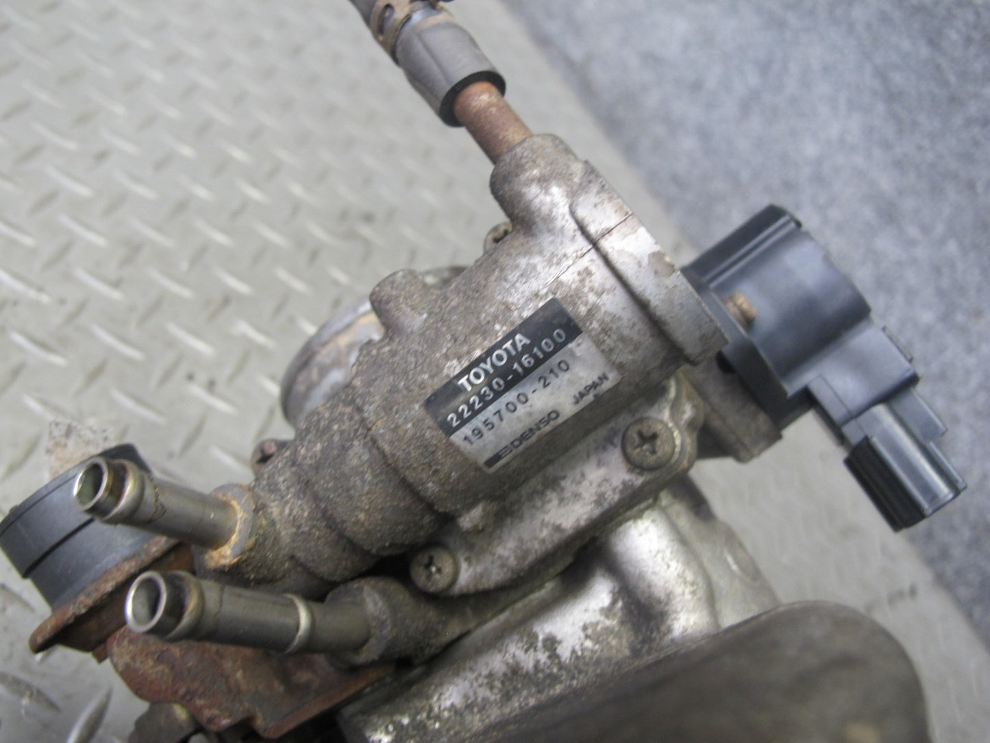 88-89 Toyota MR2 AW15 4AGELC Tvis Intake Manifold w Throttle Body 83K Miles OEM