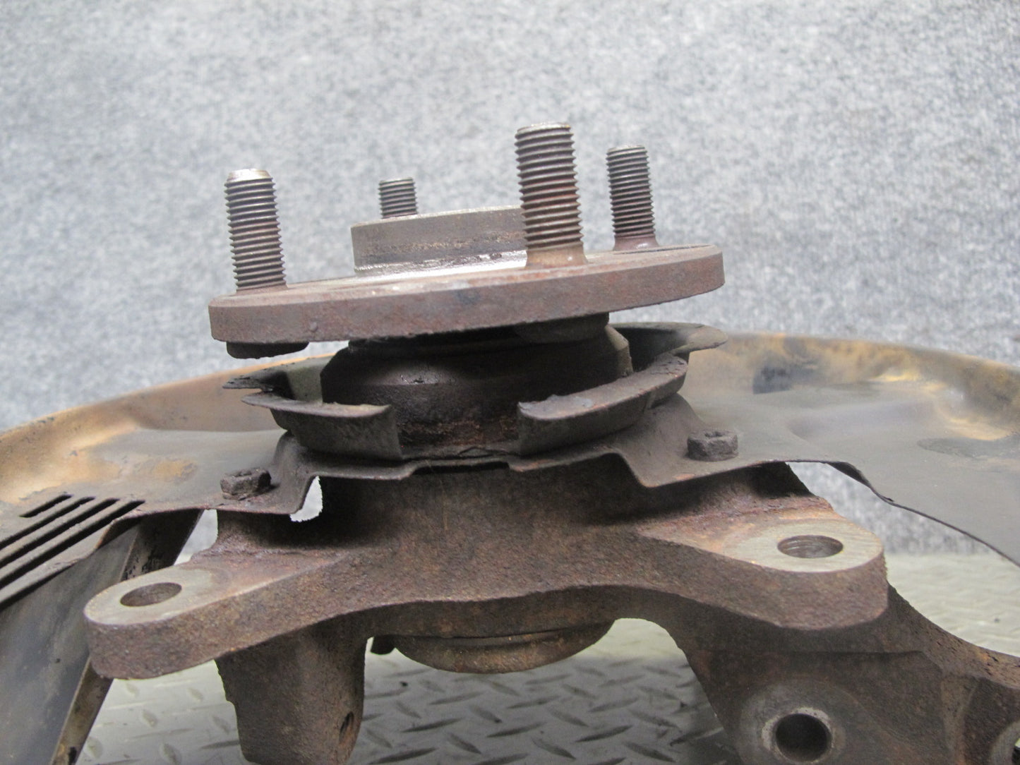 87-89 Toyota MR2 AW15 Front Right Spindle Knuckle Wheel Hub 83K Miles OEM