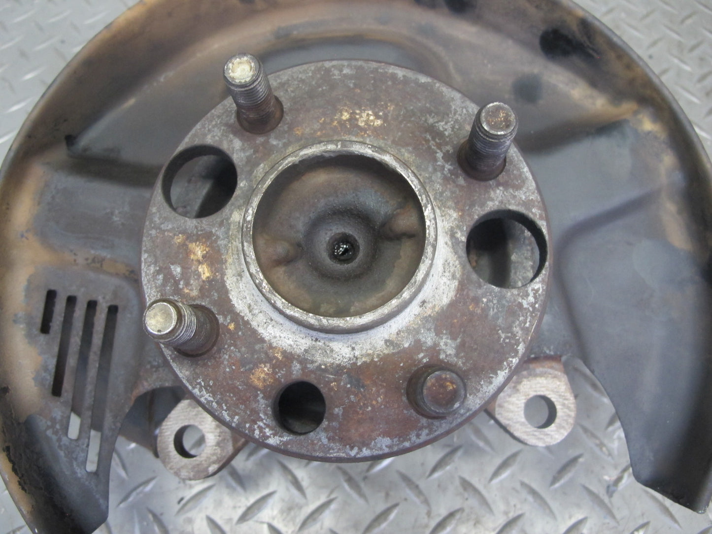 87-89 Toyota MR2 AW15 Front Right Spindle Knuckle Wheel Hub 83K Miles OEM