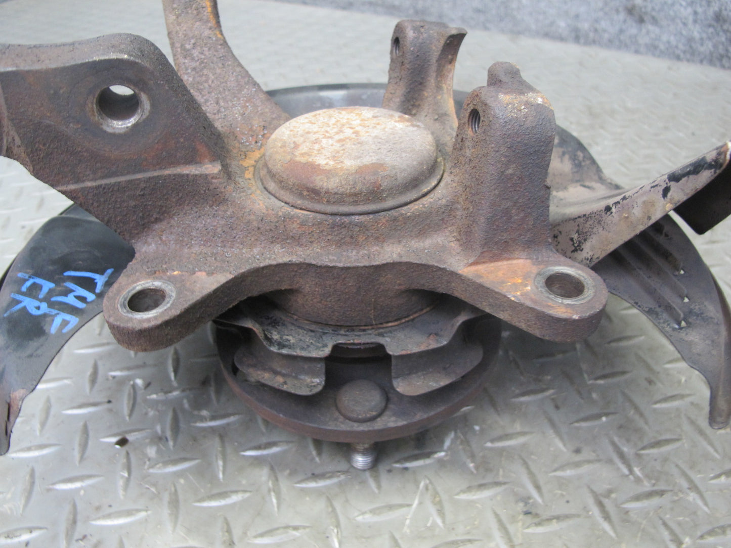 87-89 Toyota MR2 AW15 Front Right Spindle Knuckle Wheel Hub 83K Miles OEM