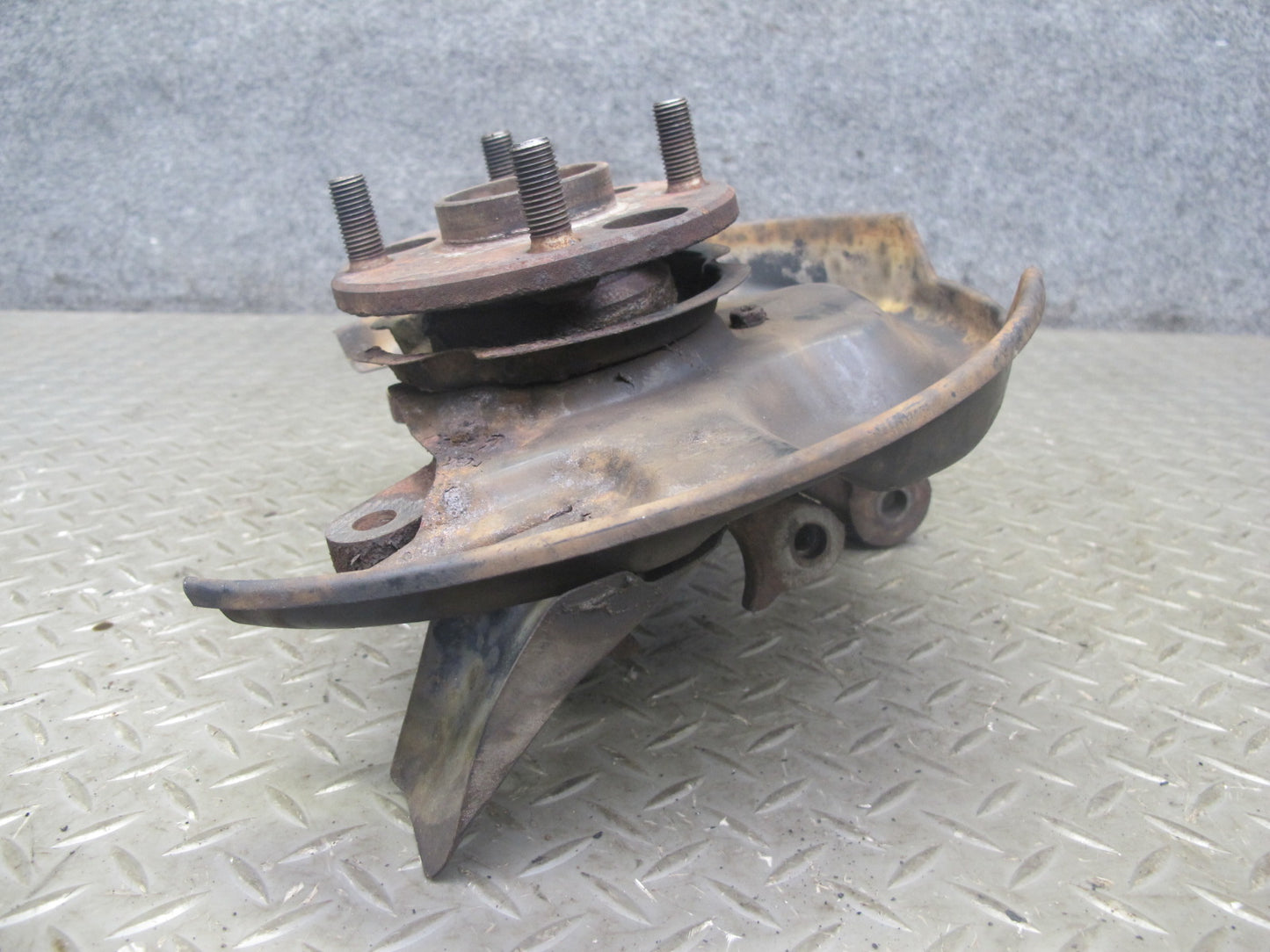 87-89 Toyota MR2 AW15 Front Left Spindle Knuckle Wheel Hub 83K Miles OEM