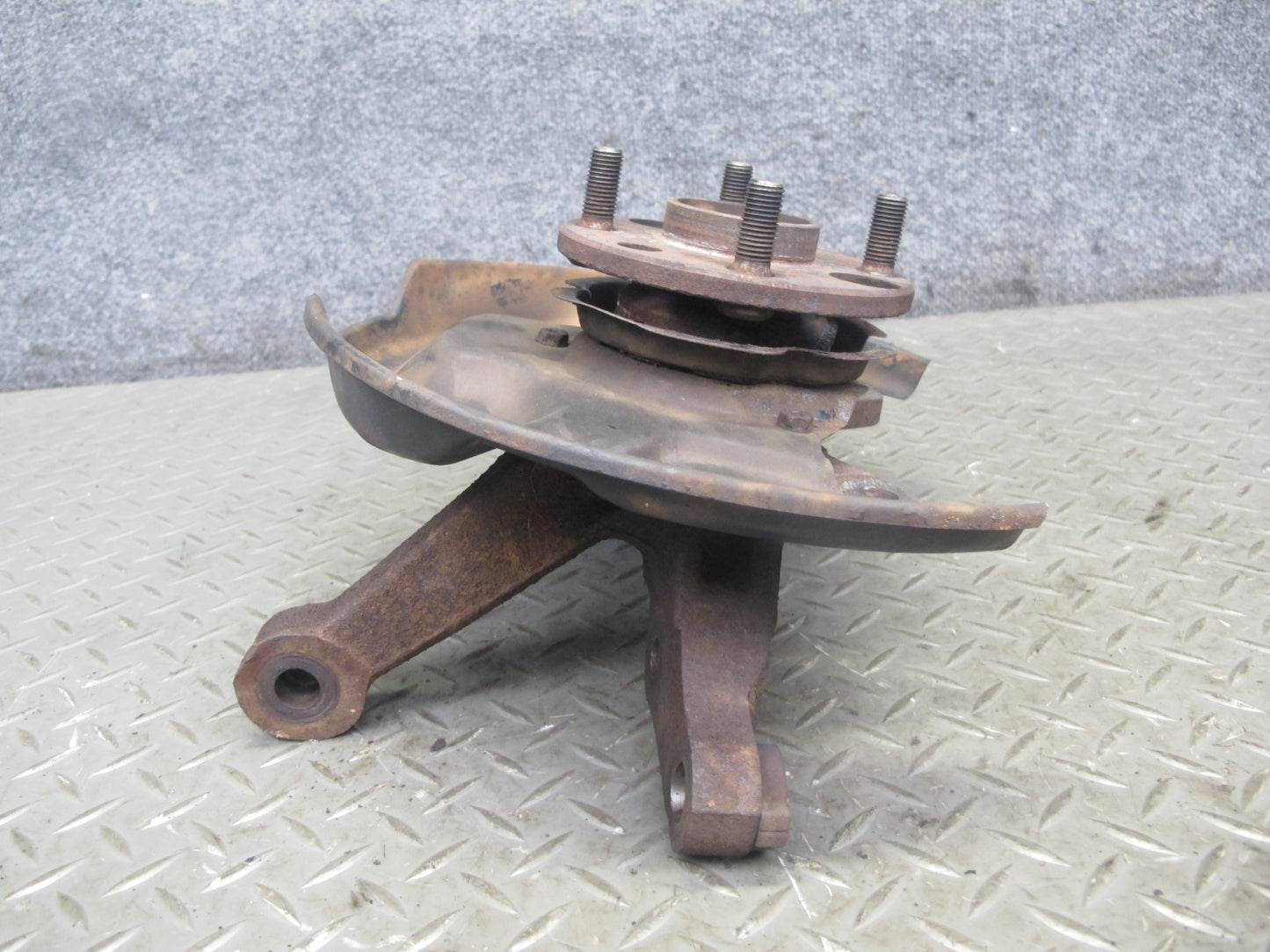 87-89 Toyota MR2 AW15 Front Left Spindle Knuckle Wheel Hub 83K Miles OEM