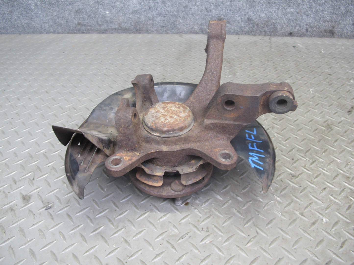 87-89 Toyota MR2 AW15 Front Left Spindle Knuckle Wheel Hub 83K Miles OEM
