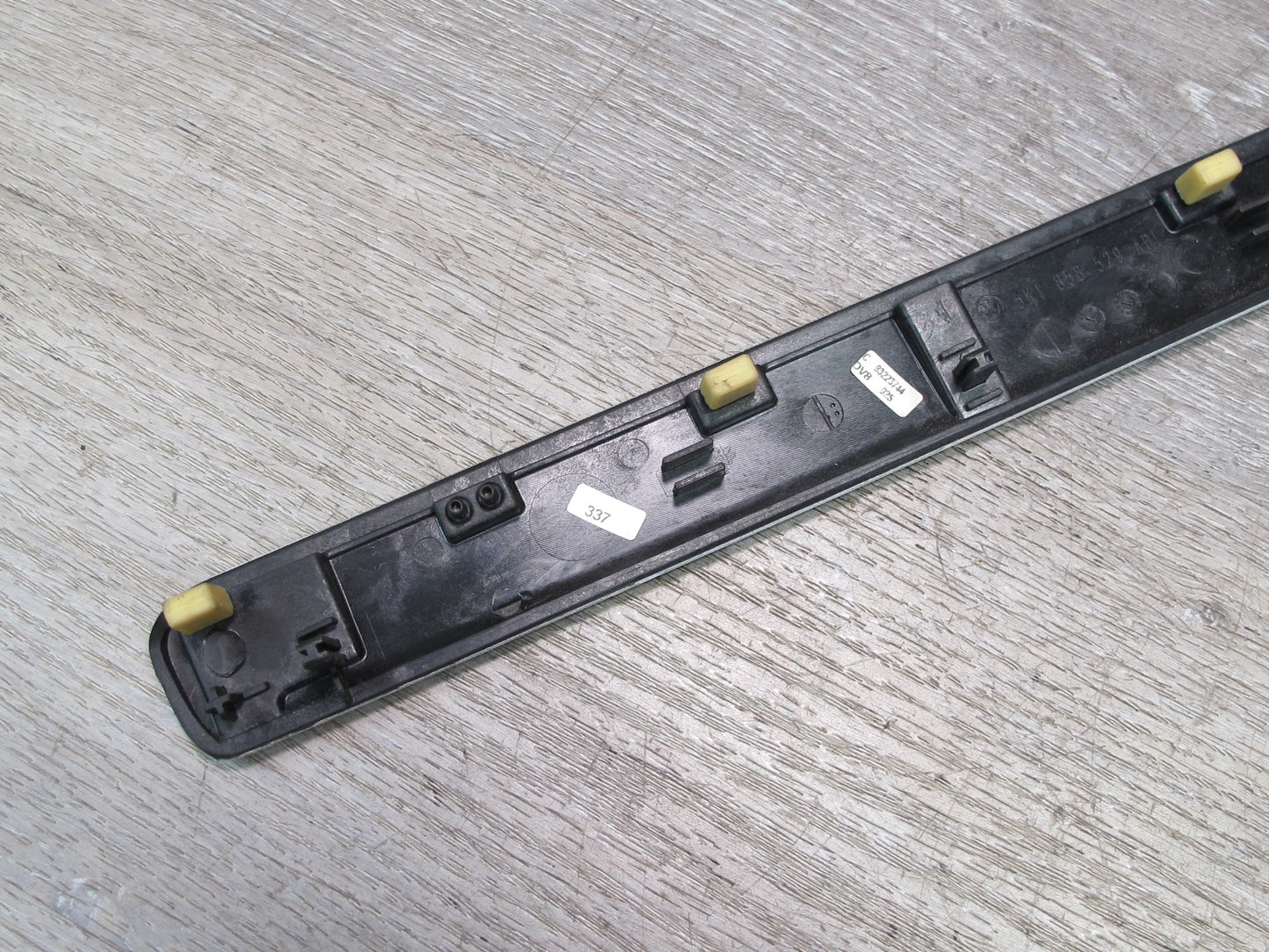 12-13 VW Golf R MK6 Set of 3 Front Dash Dashboard Trim Panel Cover Aluminum OEM