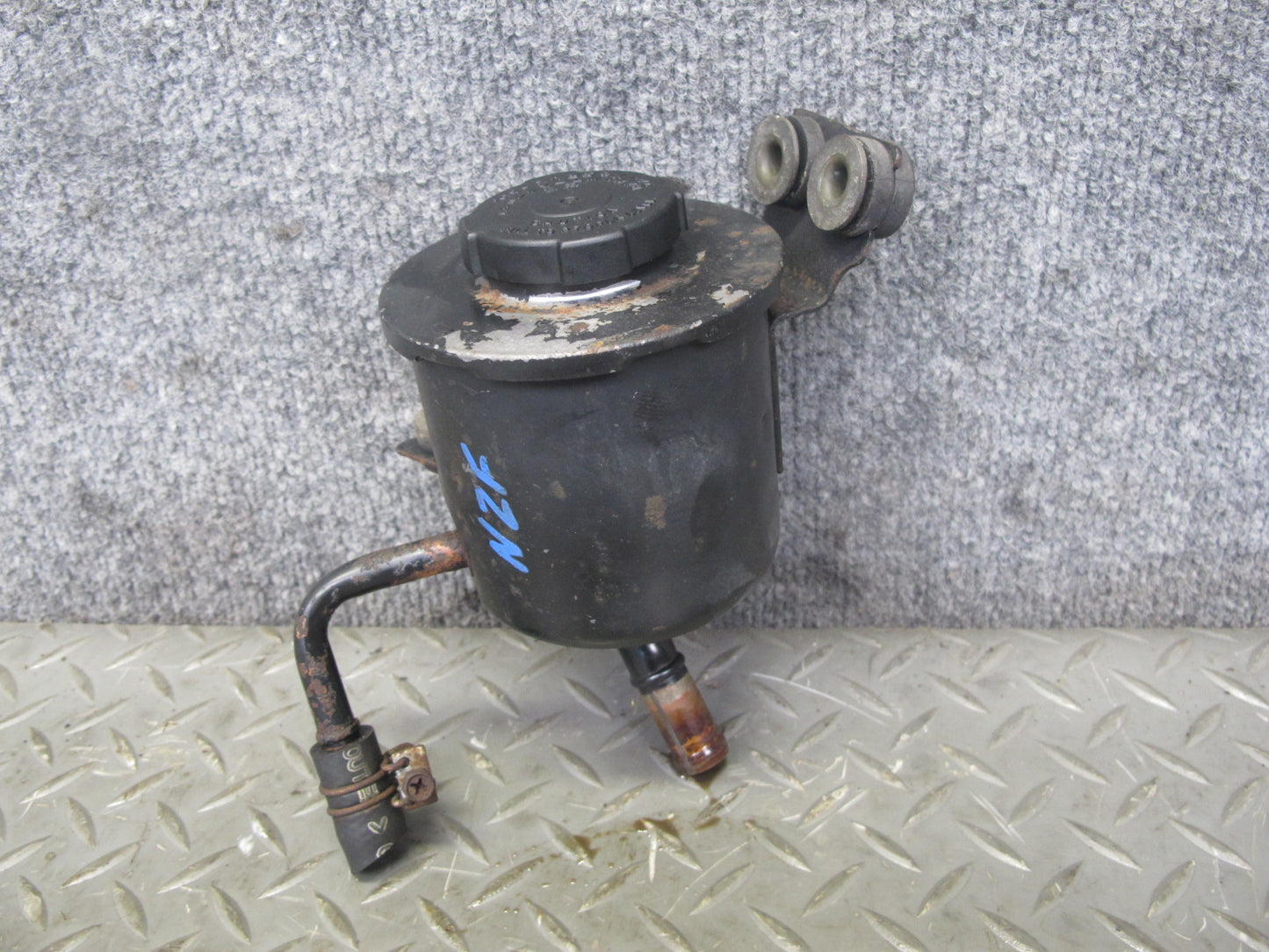 90-96 Nissan Z32 300ZX Power Steering Fluid Reservoir Tank OEM